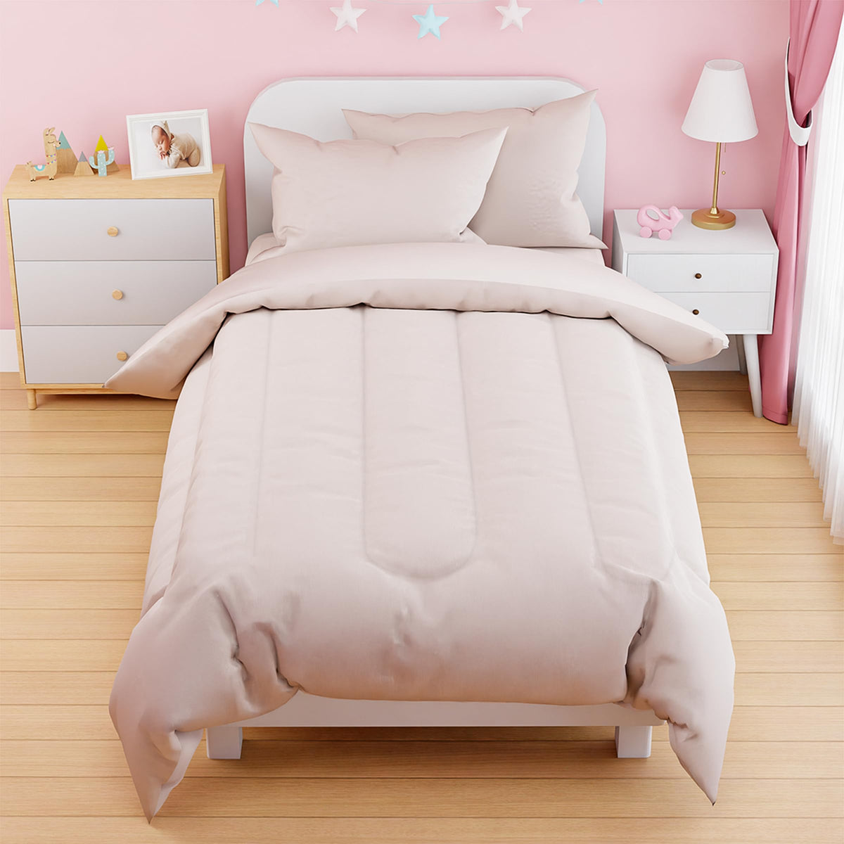 SANDJEST Dinosaur Duvet Cover Sets Full Size for Kids Boys, Incude 1 Polyester Comforter Cover 80x90 Inches and 2 Pillowcases 20x26 Inches, Comforter Not Included, Gift for Christmas Birthday