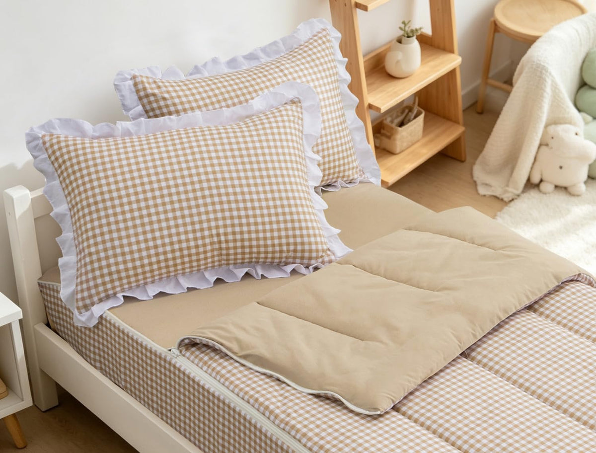 Meeting Story Zipper Bedding Twin Zip Up Bedding Set for Girls/Kids