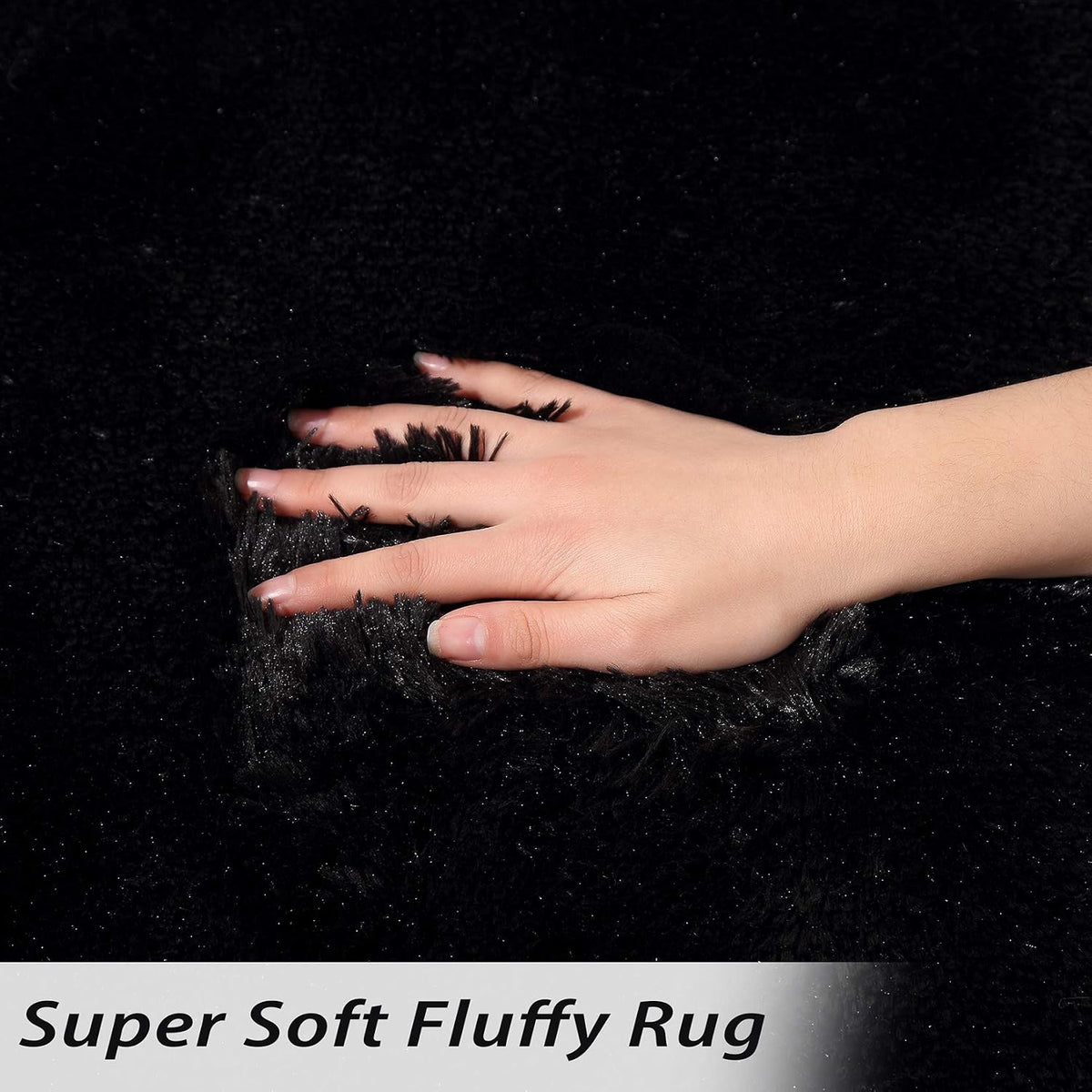 CAROMIO Shag Fluffy Area Rug Modern Indoor Plush Rug 8' x 10'