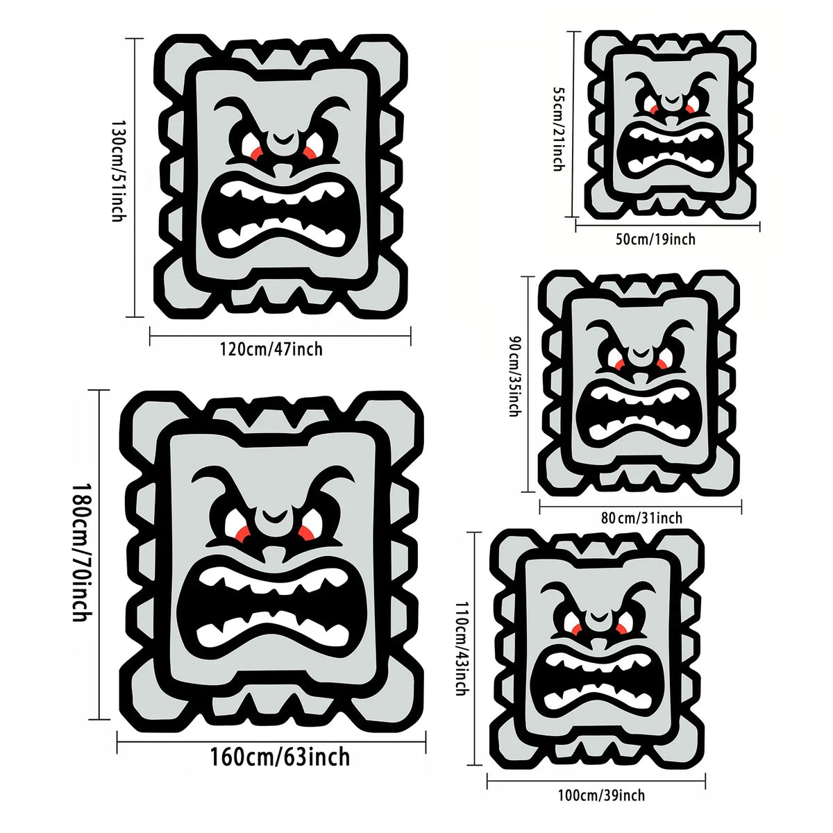 Cool King Iron Ball Monster Game Carpet, High Elastic Plush Anti-Slip Bedroom Bedside Blanket, Multi-Scene Gaming Room Living Room Rug, Decorative Area Rug, Cool Rugs, Non Slip Rugs