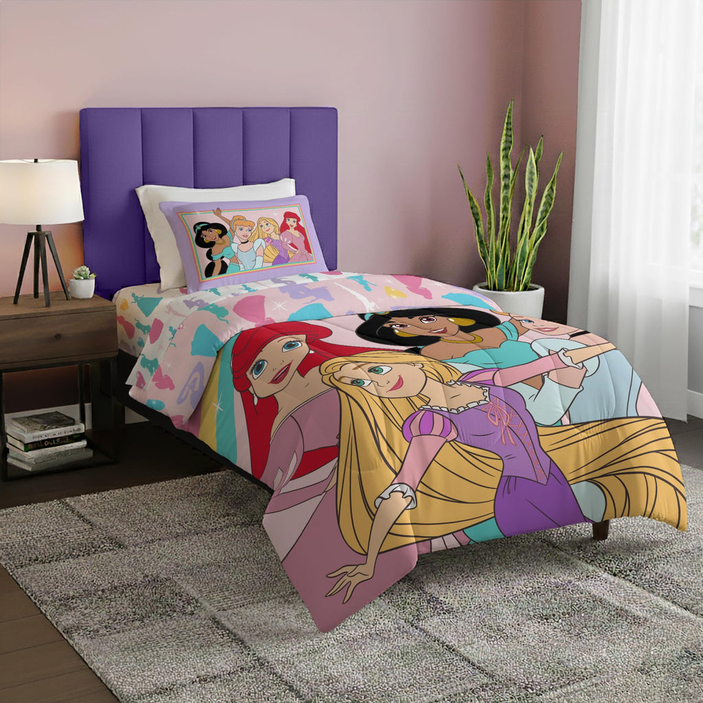 Northwest Disney Pixar Story Twin Comforter Set, Reversible Buzz Lightyear & Woody Design, Ultra Soft Fade Resistant Microfiber Kids Bedding Set, Officially Licensed