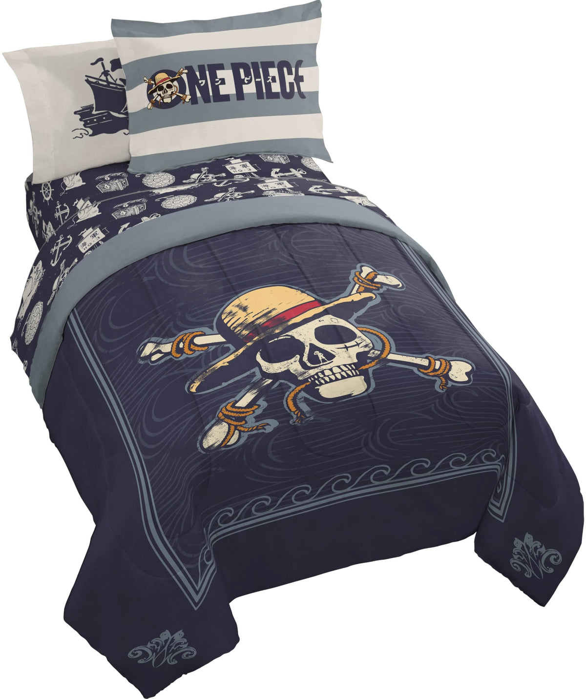 Disney Lilo and Stitch Full Size Comforter Set 7 Piece Bedding, Multi