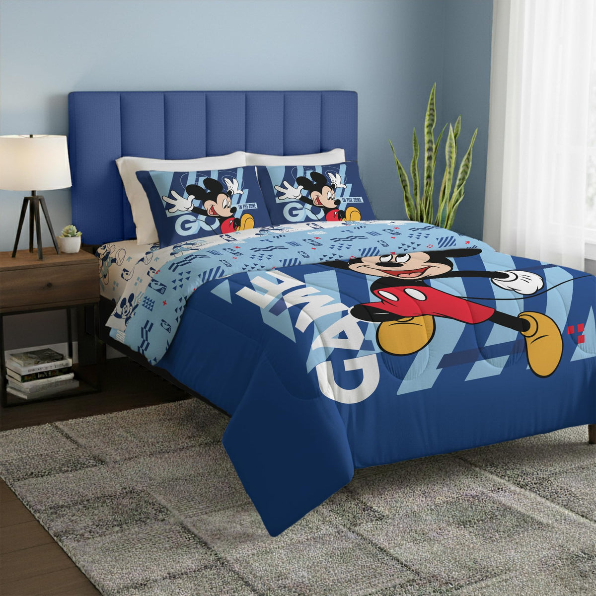 Northwest Disney Pixar Story Twin Comforter Set, Reversible Buzz Lightyear & Woody Design, Ultra Soft Fade Resistant Microfiber Kids Bedding Set, Officially Licensed