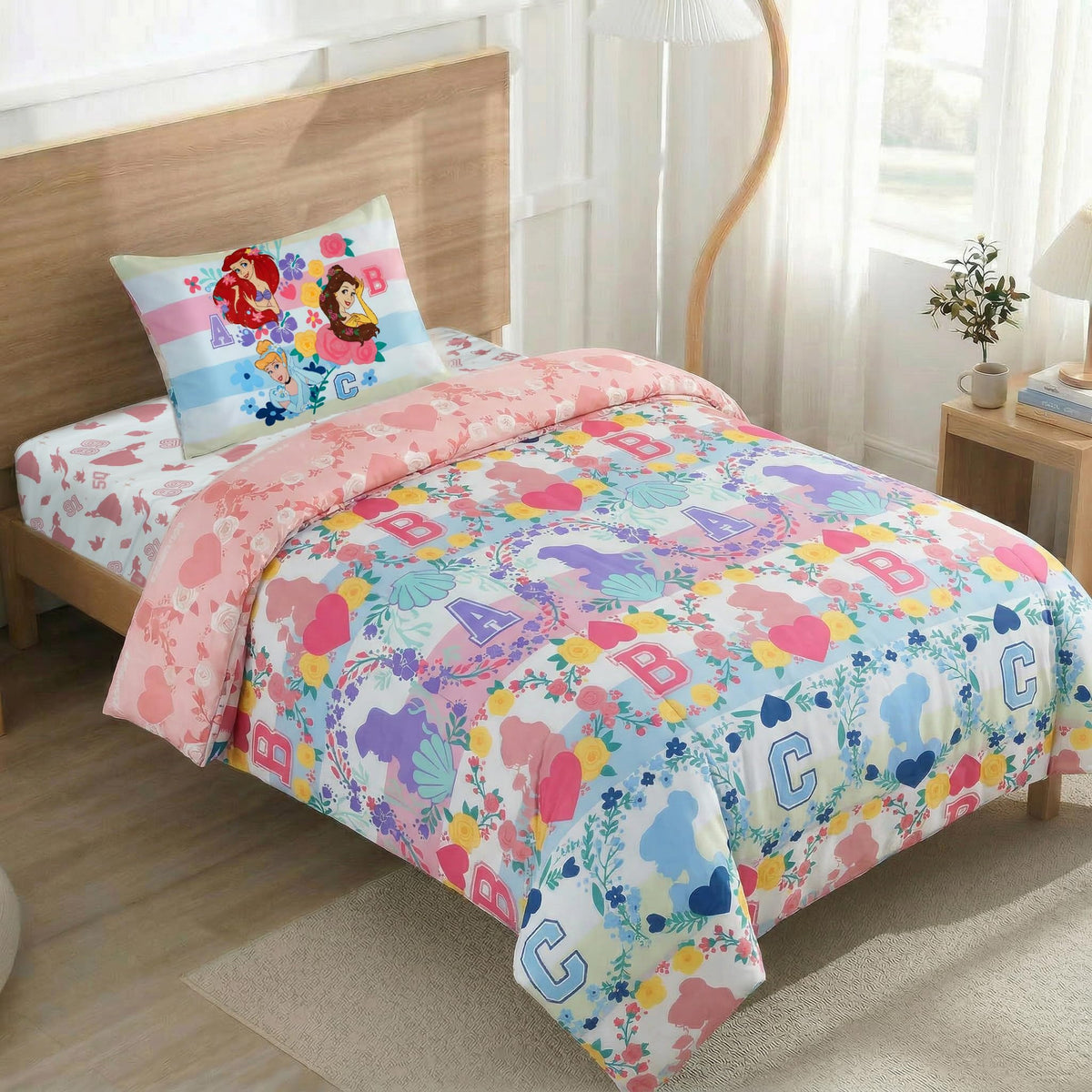 Northwest Disney Pixar Story Twin Comforter Set, Reversible Buzz Lightyear & Woody Design, Ultra Soft Fade Resistant Microfiber Kids Bedding Set, Officially Licensed