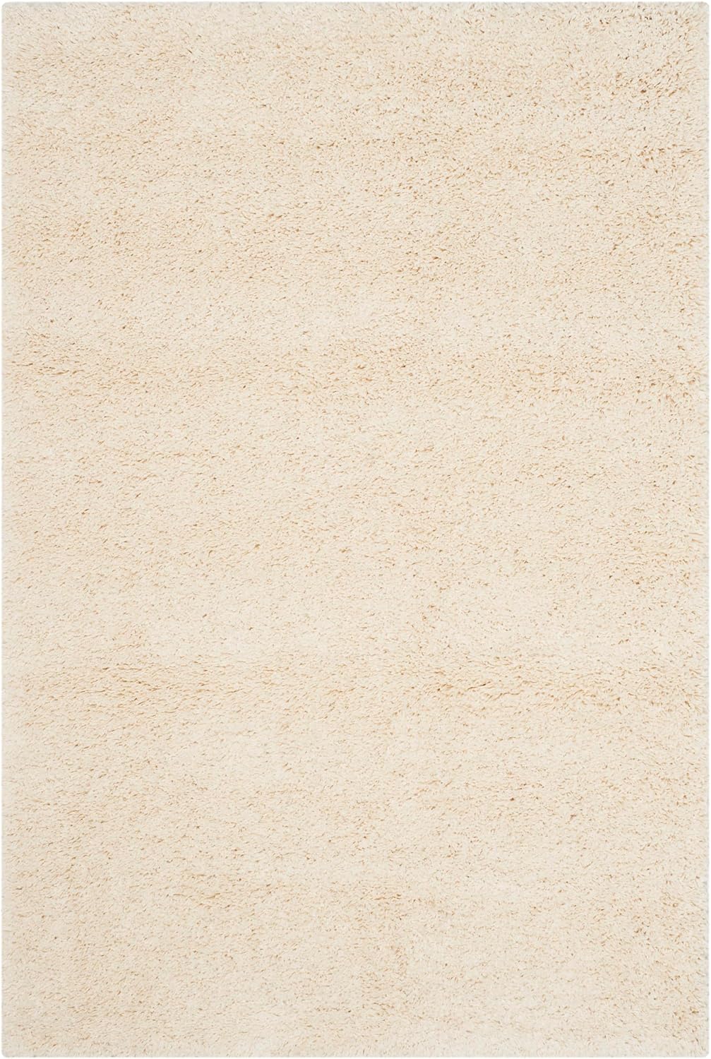 SAFAVIEH Area Rug 4x6 - California Shag Collection - Ivory, Non-Shedding & Easy to Clean, Ultra Plush Thick Pile, Ideal for Living Room, Bedroom, Dining Space (SG151-1212)