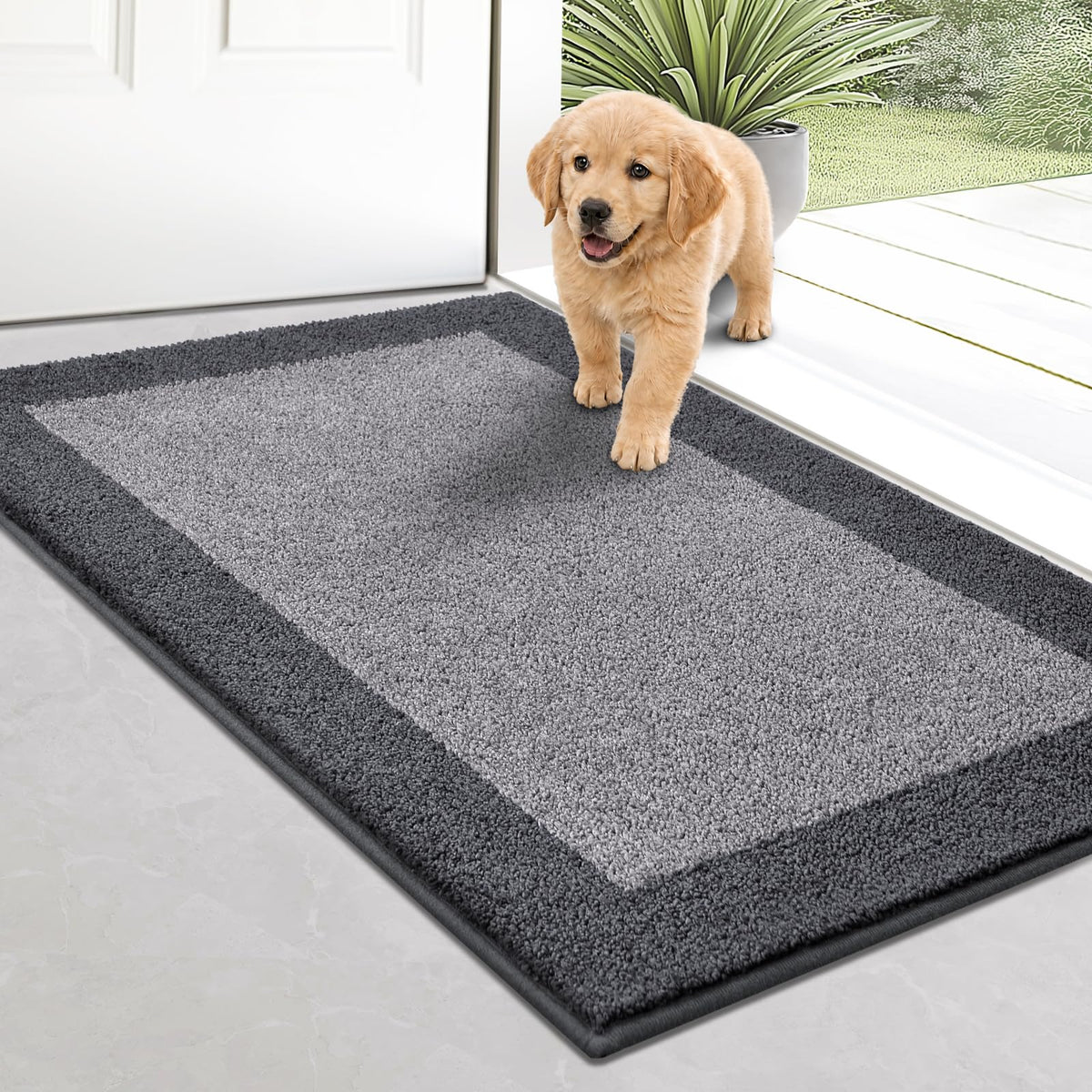 Area Rug 48" x 72", Kitchen Rug for Floor, Bedroom, Roll Packing