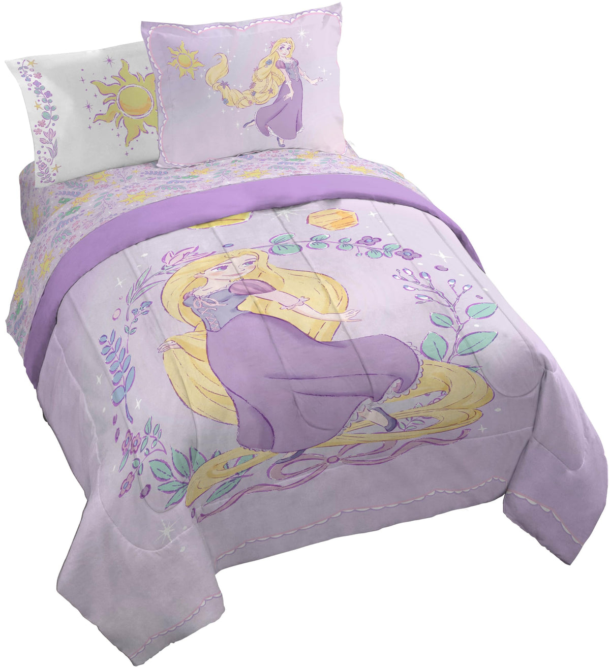 Disney Lilo & Stitch Twin Comforter Set, 5 Pc Bed in a Bag, Reversible