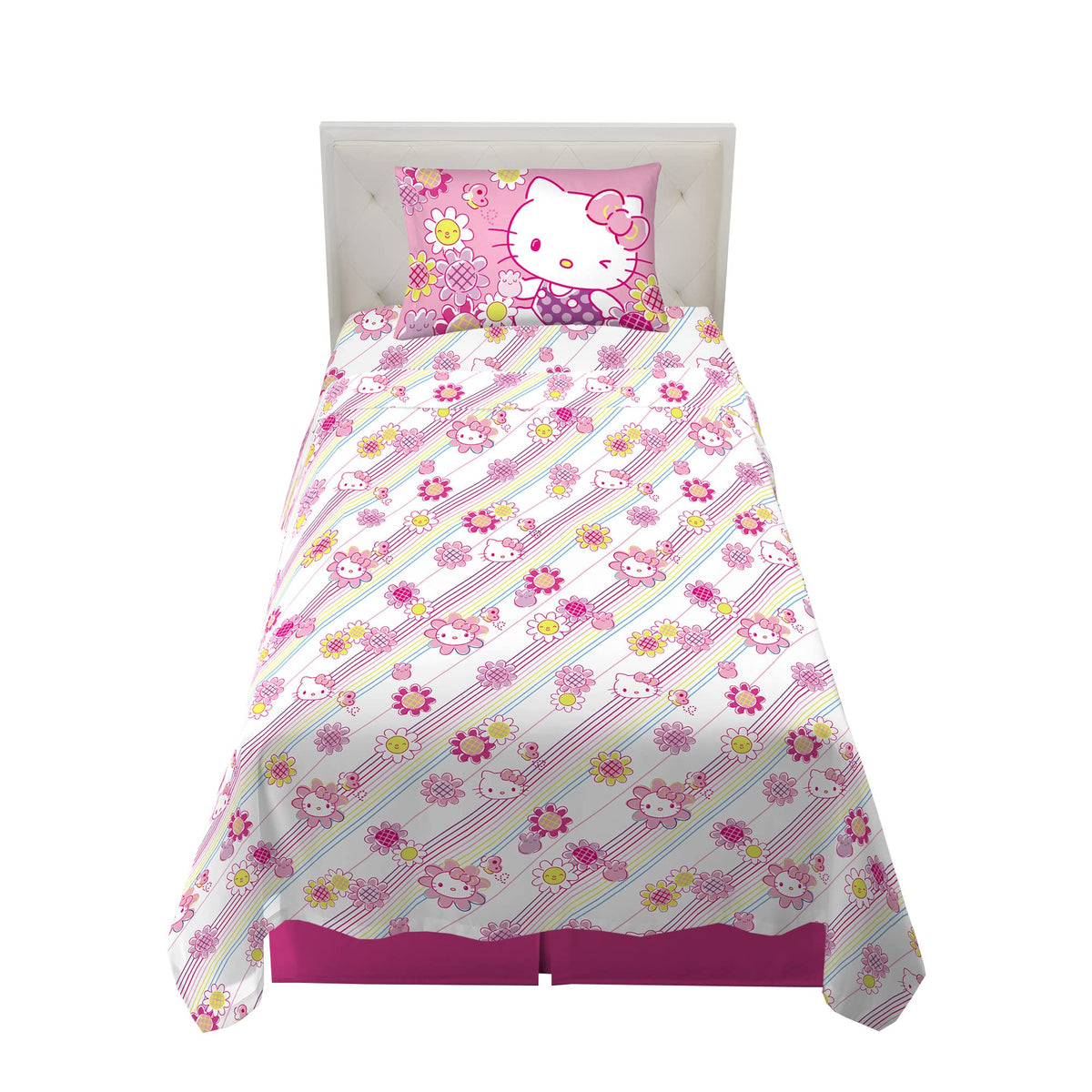 Paw Patrol Girls Kids Bedding Super Soft Microfiber Sheet Set, Twin, (Official) Nickelodeon Product By Franco