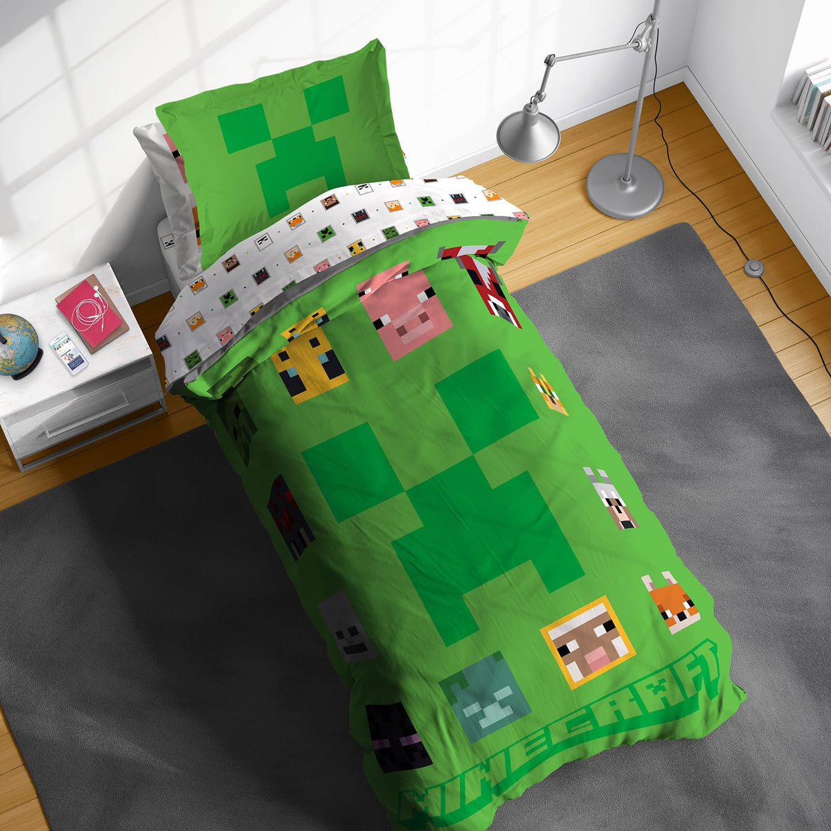 Sunny Side Up Bluey & Friends Full Comforter Set - 7 Piece Kids Bedding Includes Comforter, Sheets & Pillow Cover - Super Soft Microfiber Bed Set