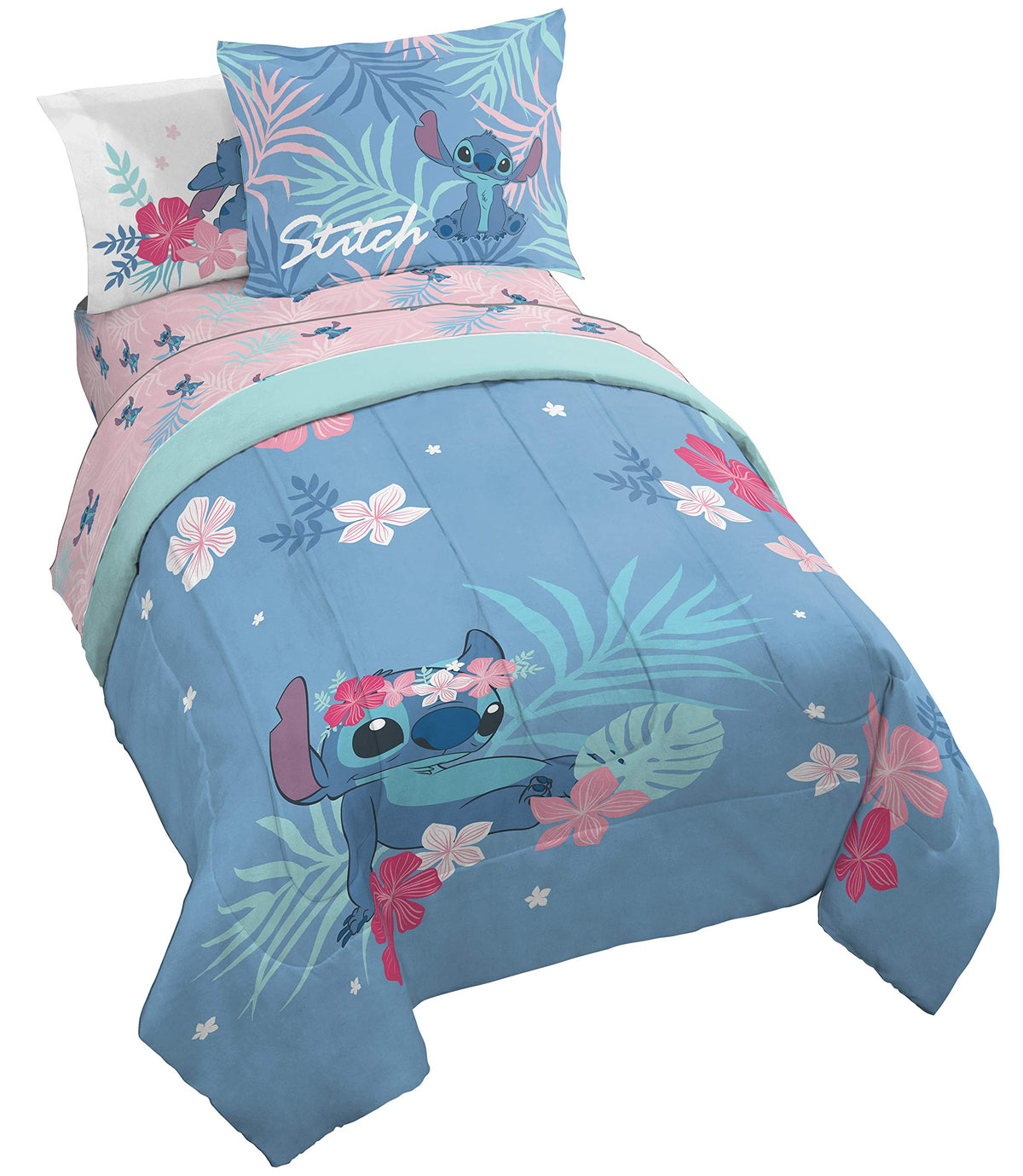 Bluey Bingo Twin Comforter Set 5 Piece Kids Bedding for Girls, Multi
