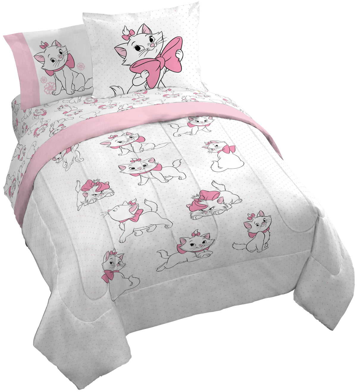 Bluey Bingo Twin Comforter Set 5 Piece Kids Bedding for Girls, Multi