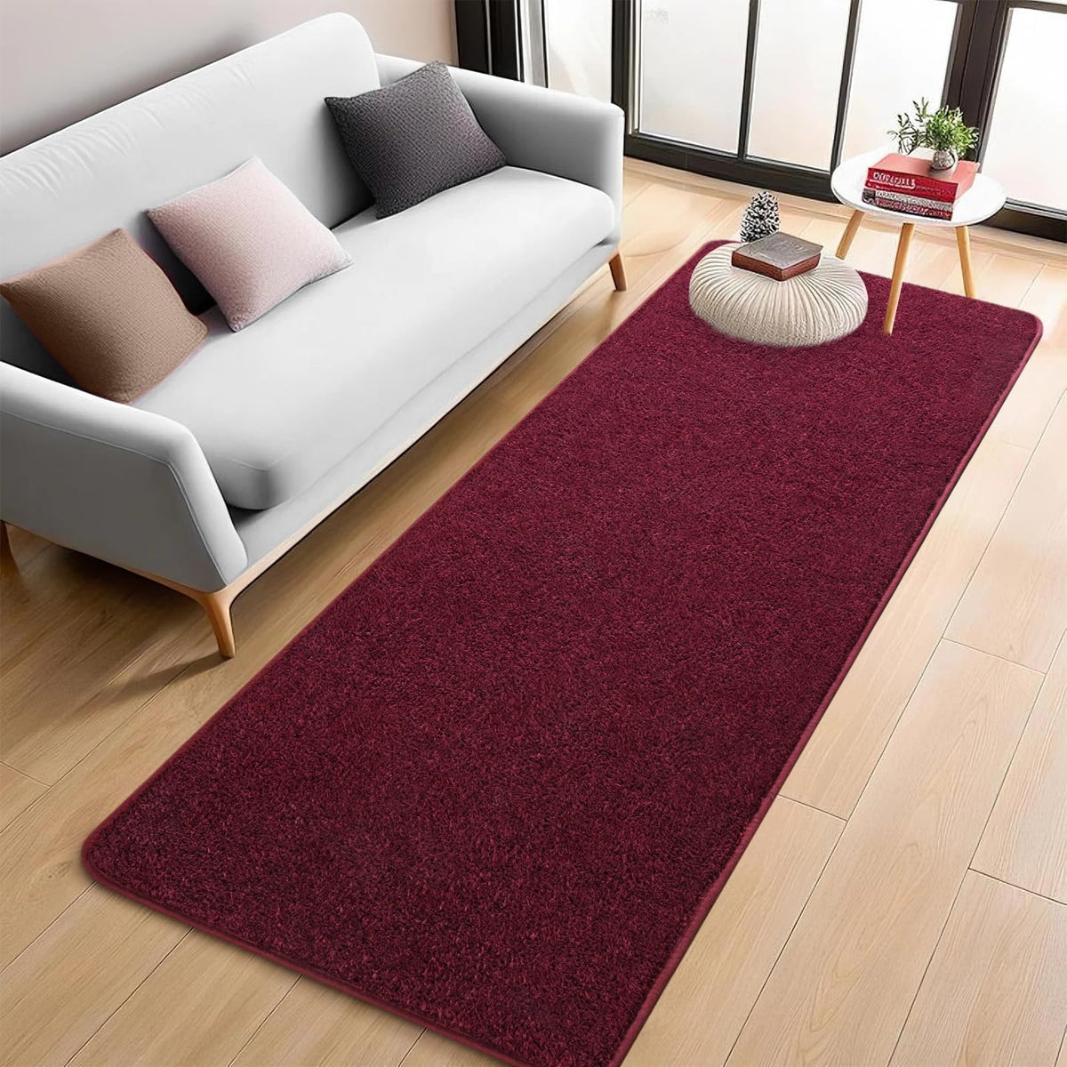 4x6 Grey Area Rug Modern Aesthetic Minimalist
