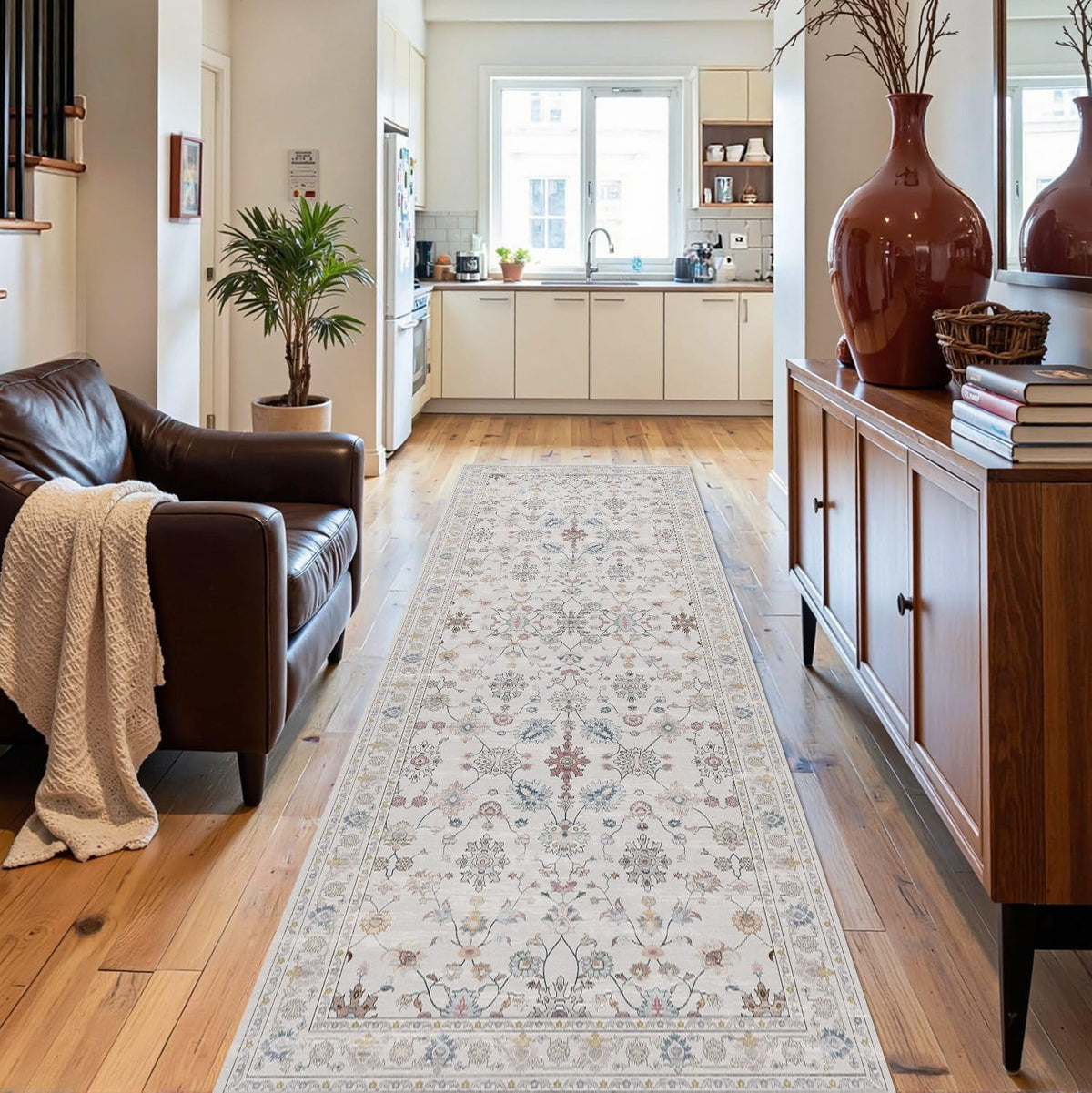 Rugxara Grey 5x7 Area Rugs for Bedroom & Living Room