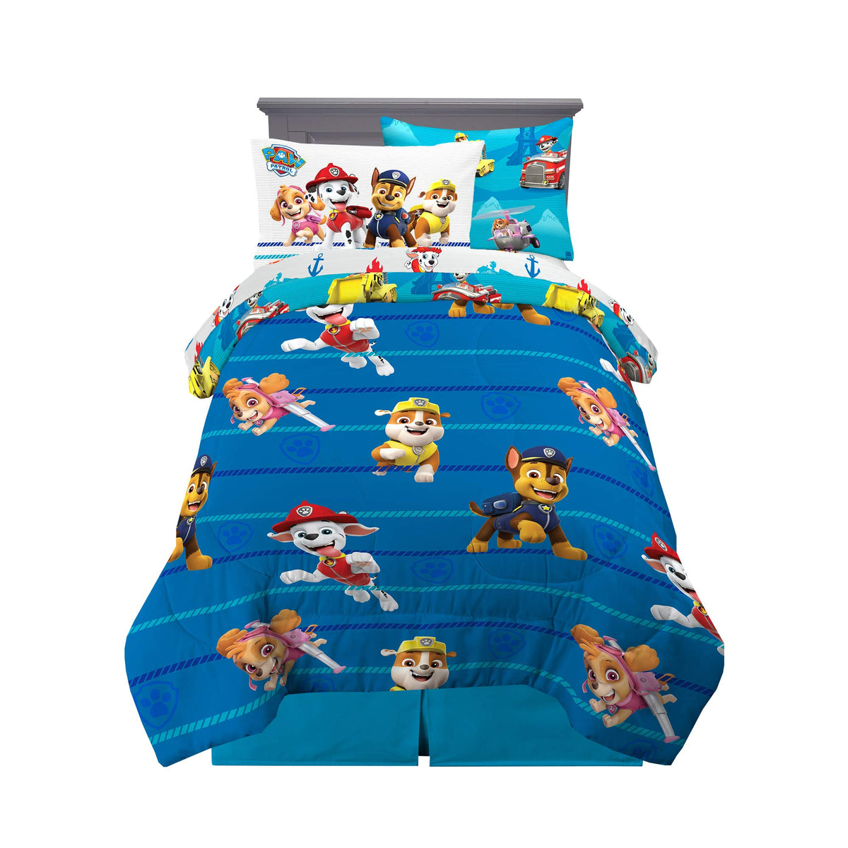 Peppa Pig Kids Bedding Super Soft & Cozy Reversible Microfiber Comforter and Sheet Set with Sham, 5 Piece Twin Size, (Officially Licensed Product) By Franco