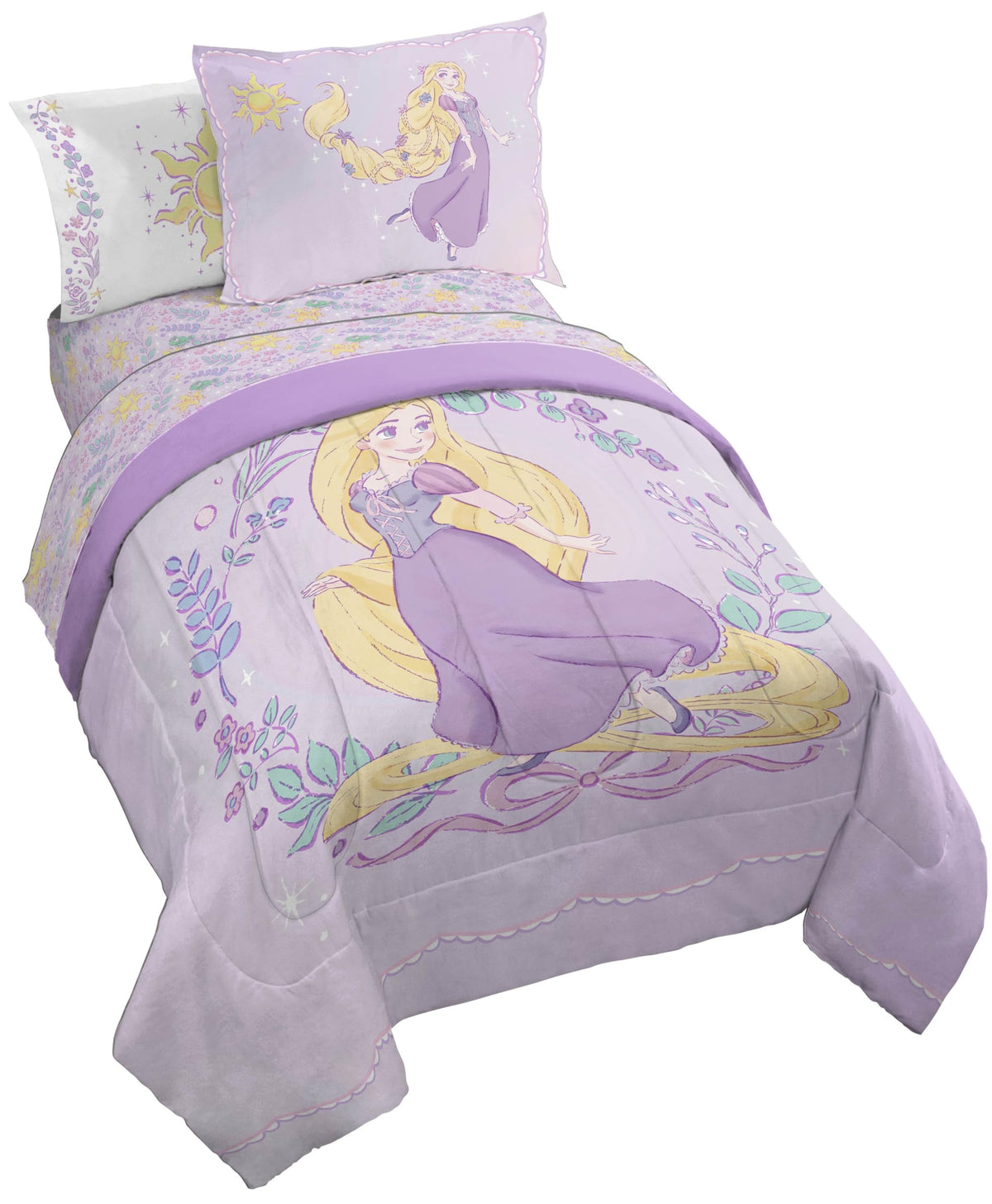Disney Lilo & Stitch Twin Comforter Set, 5 Pc Bed in a Bag, Reversible