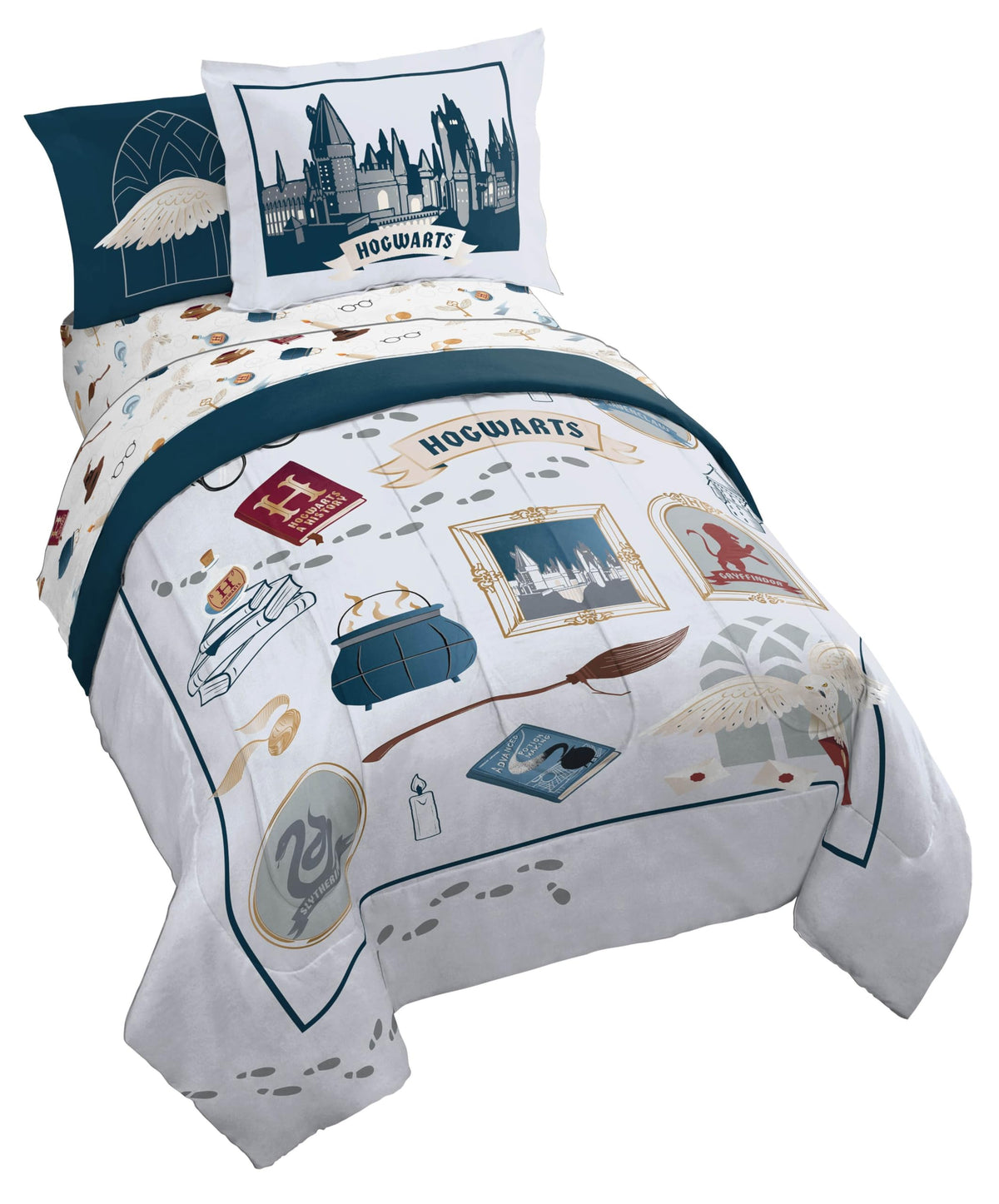 Disney Lilo and Stitch Full Size Comforter Set 7 Piece Bedding, Multi