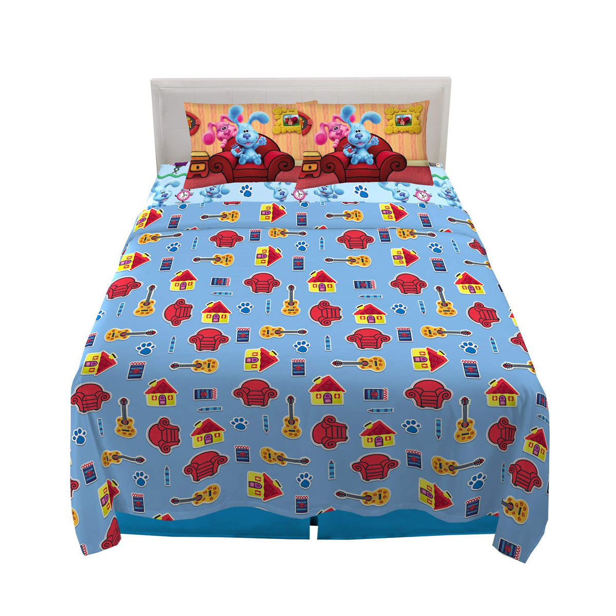Paw Patrol Girls Kids Bedding Super Soft Microfiber Sheet Set, Twin, (Official) Nickelodeon Product By Franco