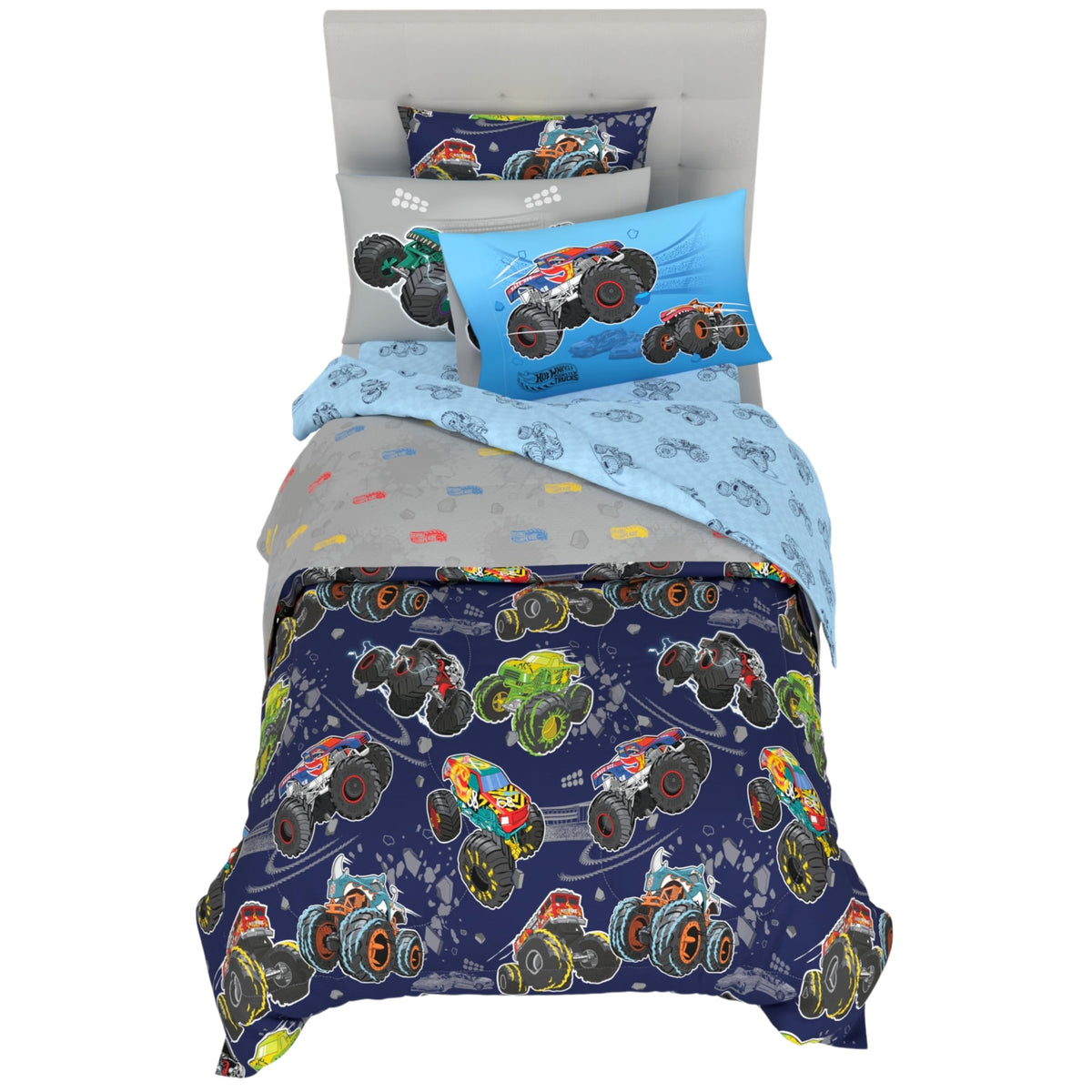 Peppa Pig Kids Bedding Super Soft & Cozy Reversible Microfiber Comforter and Sheet Set with Sham, 5 Piece Twin Size, (Officially Licensed Product) By Franco