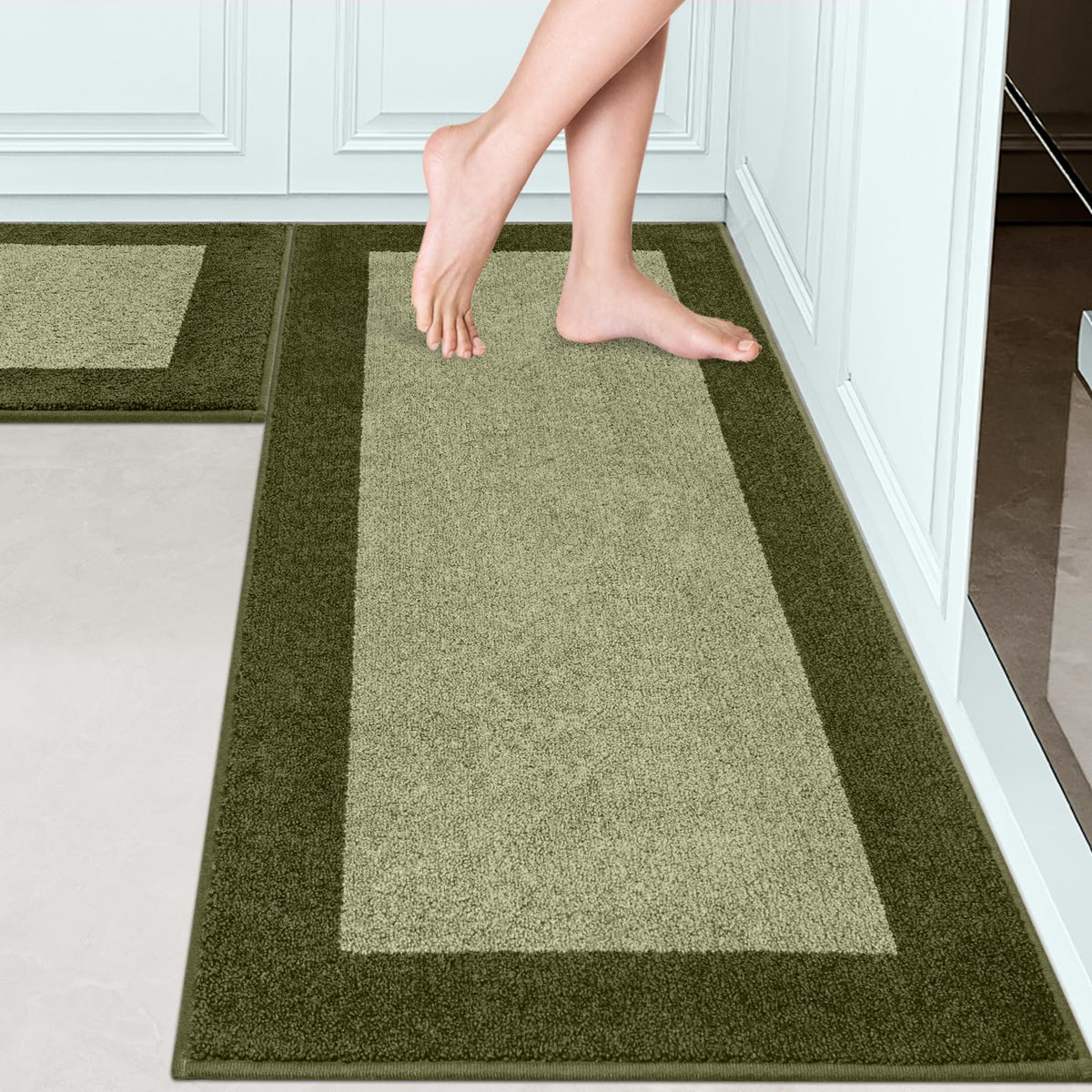 Area Rug 48" x 72", Kitchen Rug for Floor, Bedroom, Roll Packing