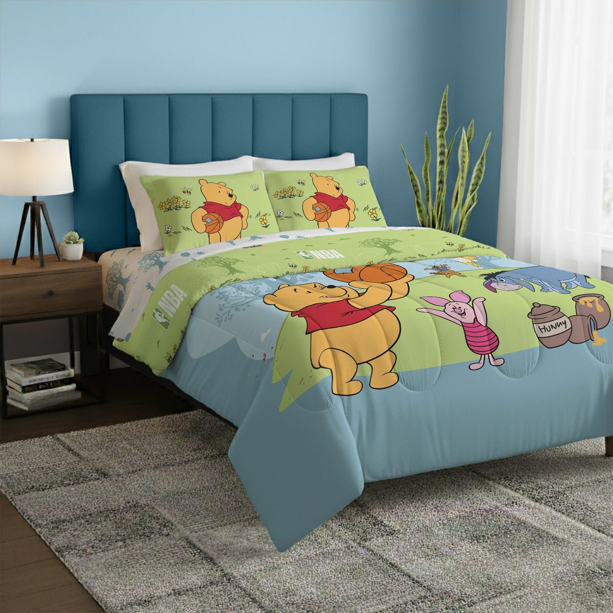 Northwest Disney Pixar Story Twin Comforter Set, Reversible Buzz Lightyear & Woody Design, Ultra Soft Fade Resistant Microfiber Kids Bedding Set, Officially Licensed