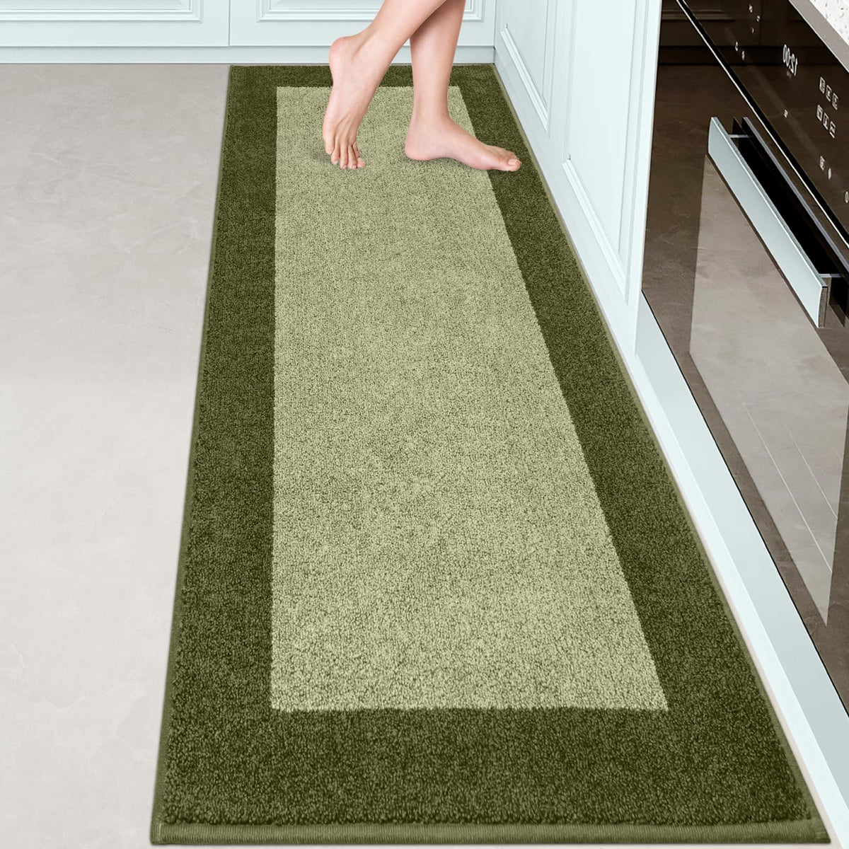 Area Rug 48" x 72", Kitchen Rug for Floor, Bedroom, Roll Packing
