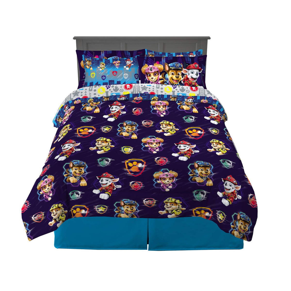 Peppa Pig Kids Bedding Super Soft & Cozy Reversible Microfiber Comforter and Sheet Set with Sham, 5 Piece Twin Size, (Officially Licensed Product) By Franco