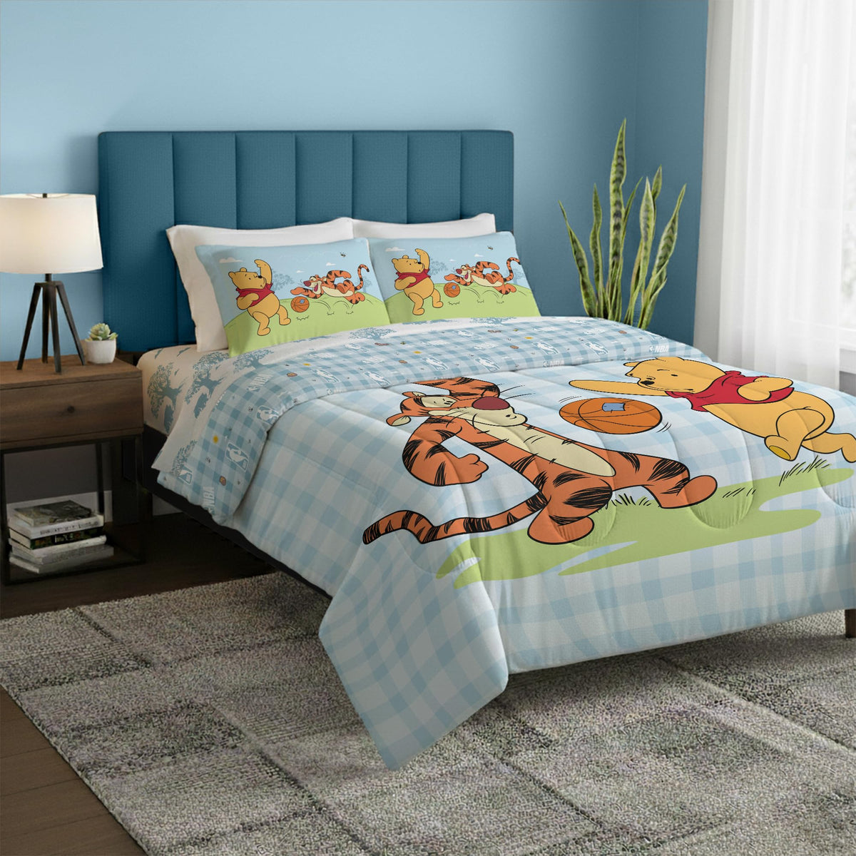Northwest Disney Pixar Story Twin Comforter Set, Reversible Buzz Lightyear & Woody Design, Ultra Soft Fade Resistant Microfiber Kids Bedding Set, Officially Licensed