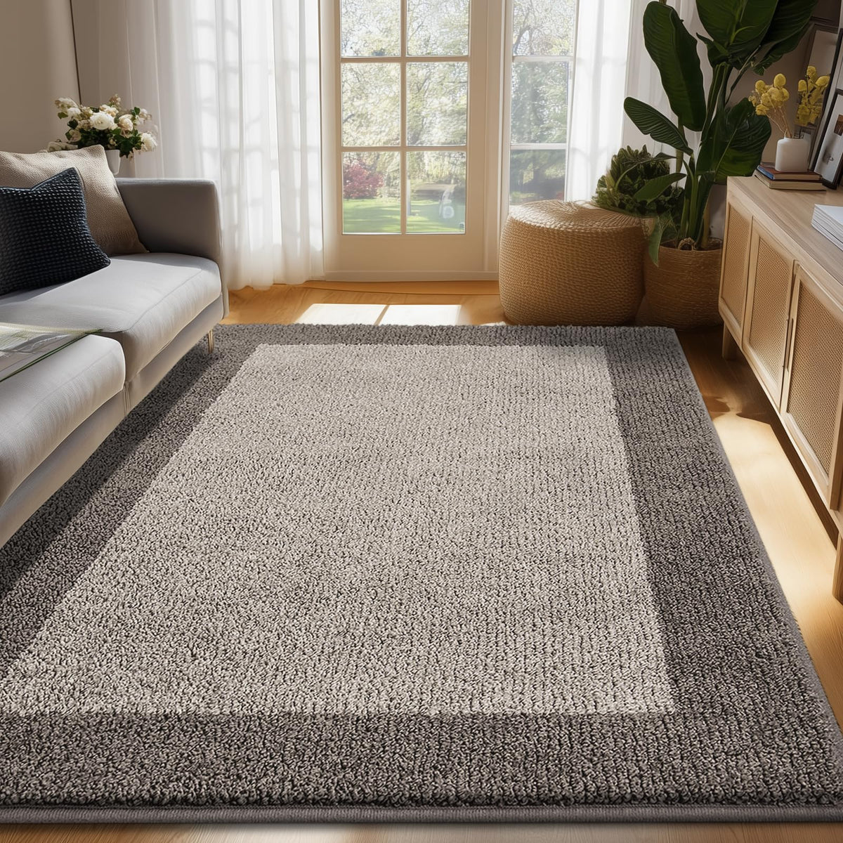 Area Rug 48" x 72", Kitchen Rug for Floor, Bedroom, Roll Packing
