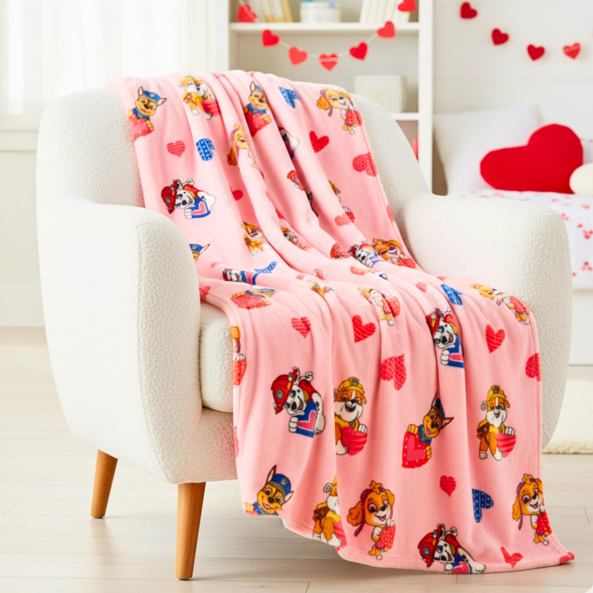 Franco Kids Bedding Super Soft Plush Throw Blanket, 46 in x 60 in, Paw Patrol