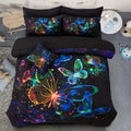 A Nice Night 3D Galaxy 6Pcs Twin Kids Bedding Outer Space Comforter Set