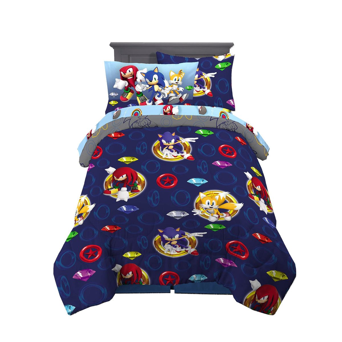 Franco Kids Bedding Super Soft Comforter and Sheet Set with Sham, 7 Piece Full Size, Paw Patrol