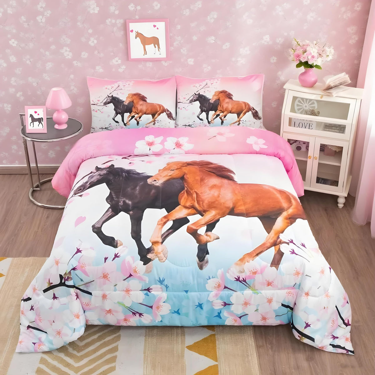 Feelyou Kids Construction Comforter Set Twin Bedding Sets for Boys Toddler Children Cartoon Cars Excavator Tractor Comforter Set Construction Machinery Truck Duvet Set Cars Bed Set with 1 Pillow Case