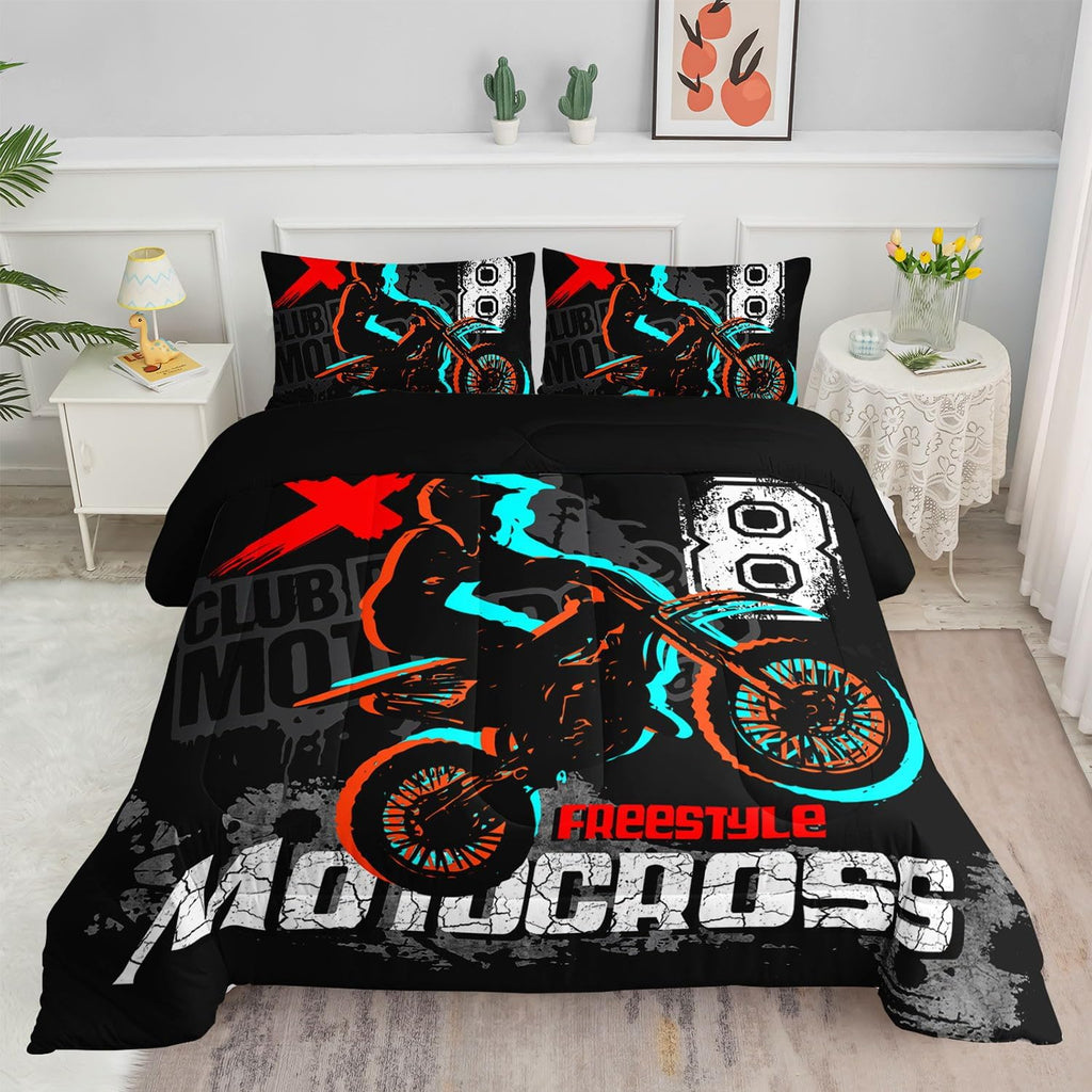 Kids Comforter Set Farm Theme Printed Pattern Bedding Set with 1 Comforter and 2 Pillowcases for Girls Boys Bedroom All Season(Farm Theme01 Twin)