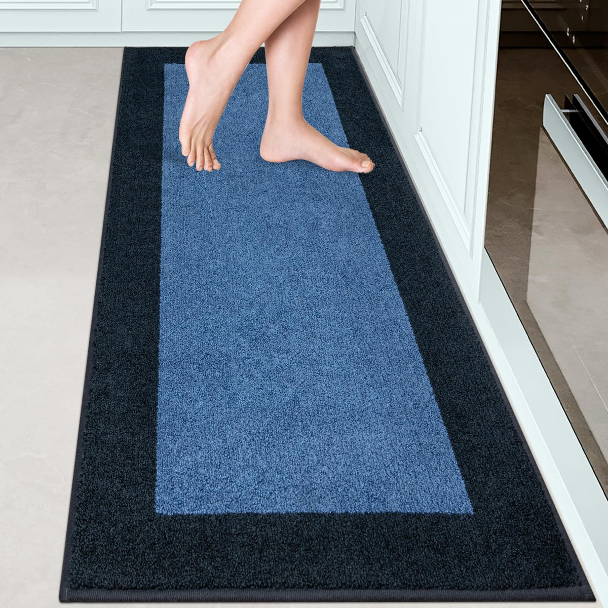Area Rug 48" x 72", Kitchen Rug for Floor, Bedroom, Roll Packing