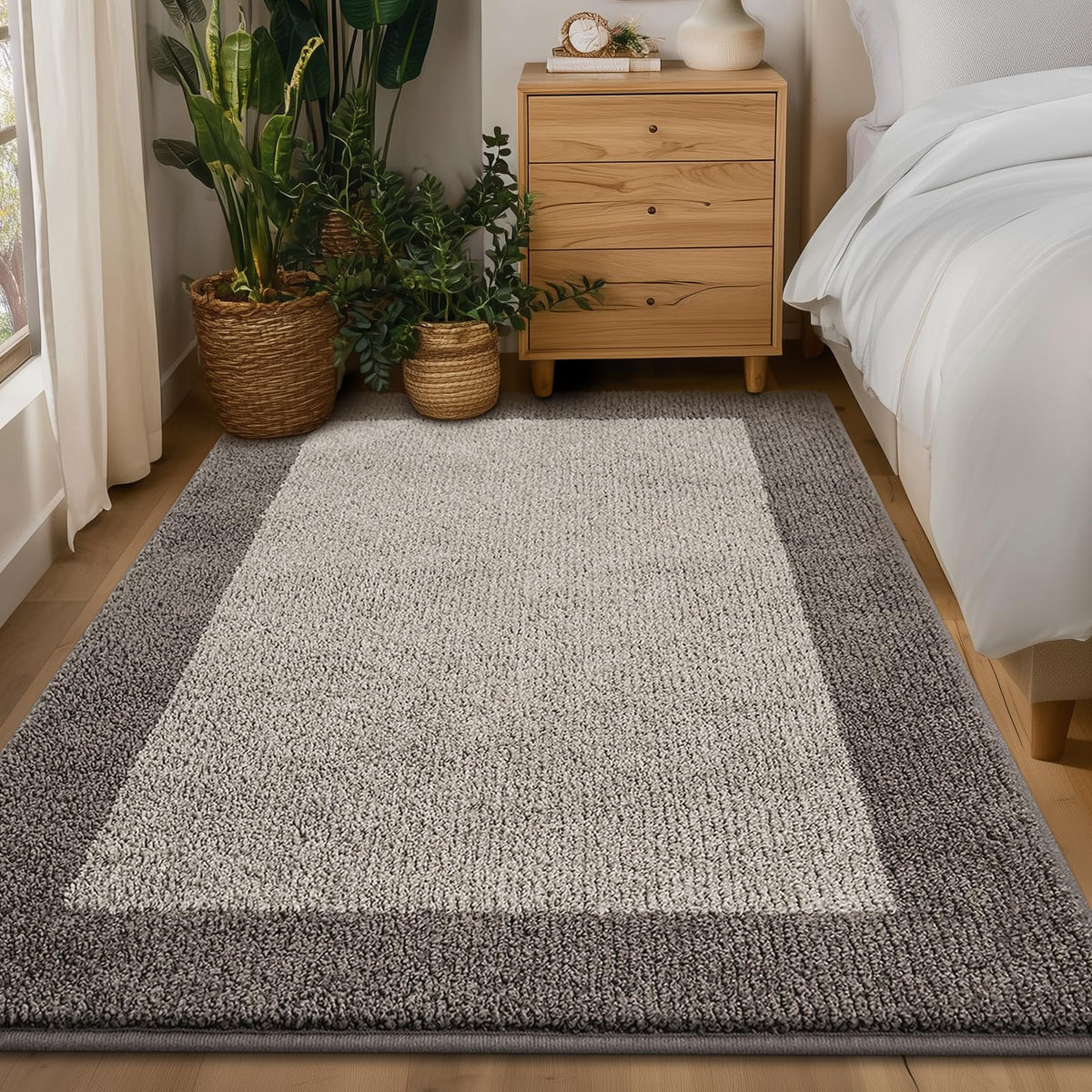 Area Rug 48" x 72", Kitchen Rug for Floor, Bedroom, Roll Packing