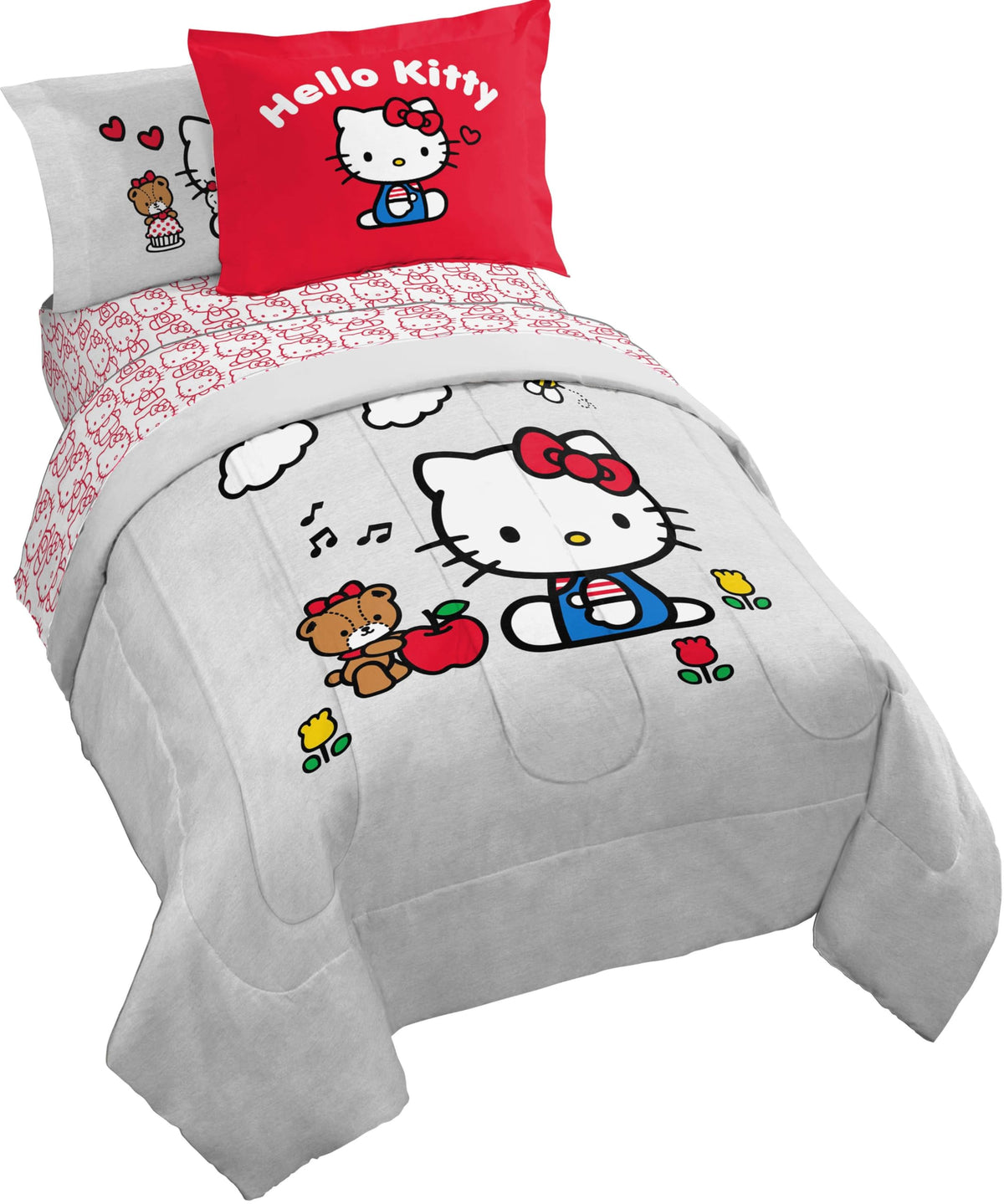 Disney Lilo and Stitch Full Size Comforter Set 7 Piece Bedding, Multi