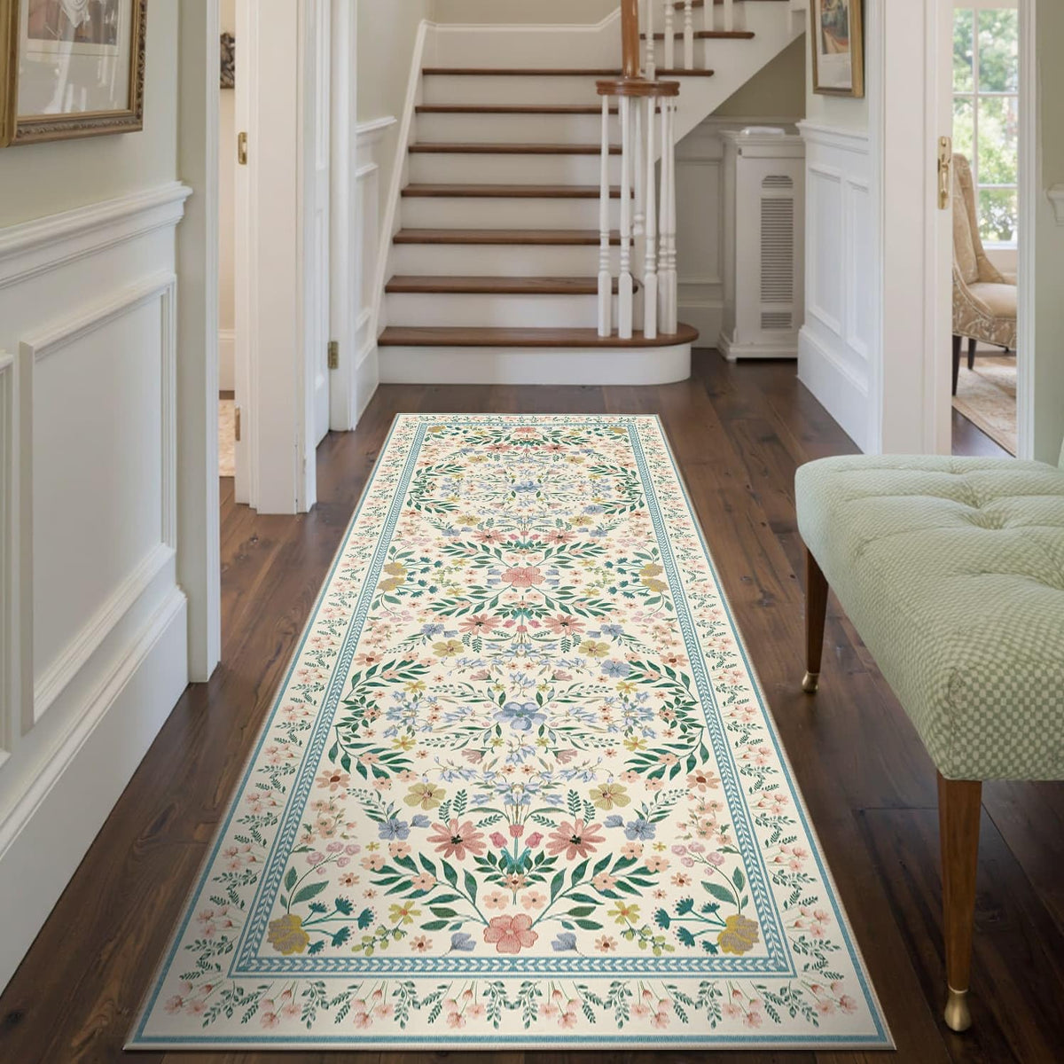 Rugxara Grey 5x7 Area Rugs for Bedroom & Living Room