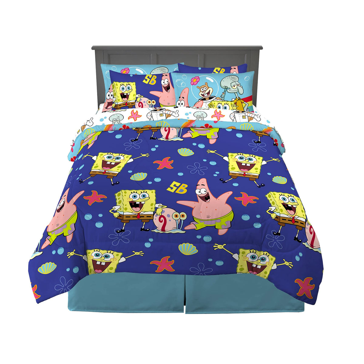Peppa Pig Kids Bedding Super Soft & Cozy Reversible Microfiber Comforter and Sheet Set with Sham, 5 Piece Twin Size, (Officially Licensed Product) By Franco