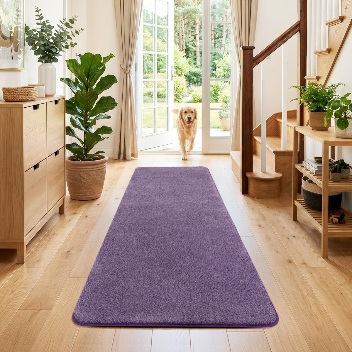 4x6 Black Area Rugs for Living Room, Non-Shedding Memory Foam Carpet