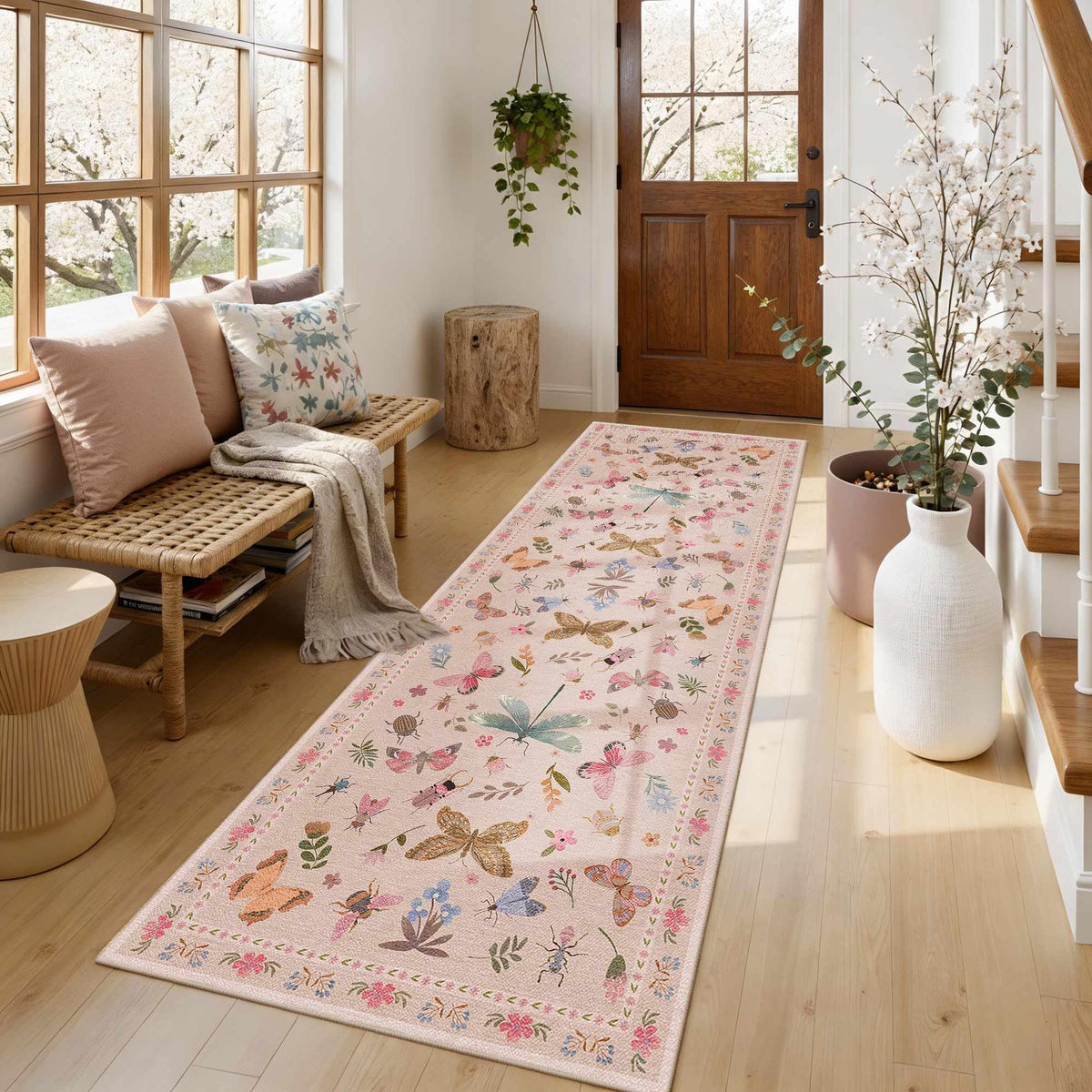 Rugxara Grey 5x7 Area Rugs for Bedroom & Living Room