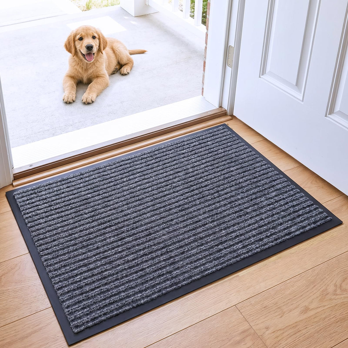 ITINA Long Door Mat, 3 x 16 ft Hallway Runner, Commercial Floor Mats
