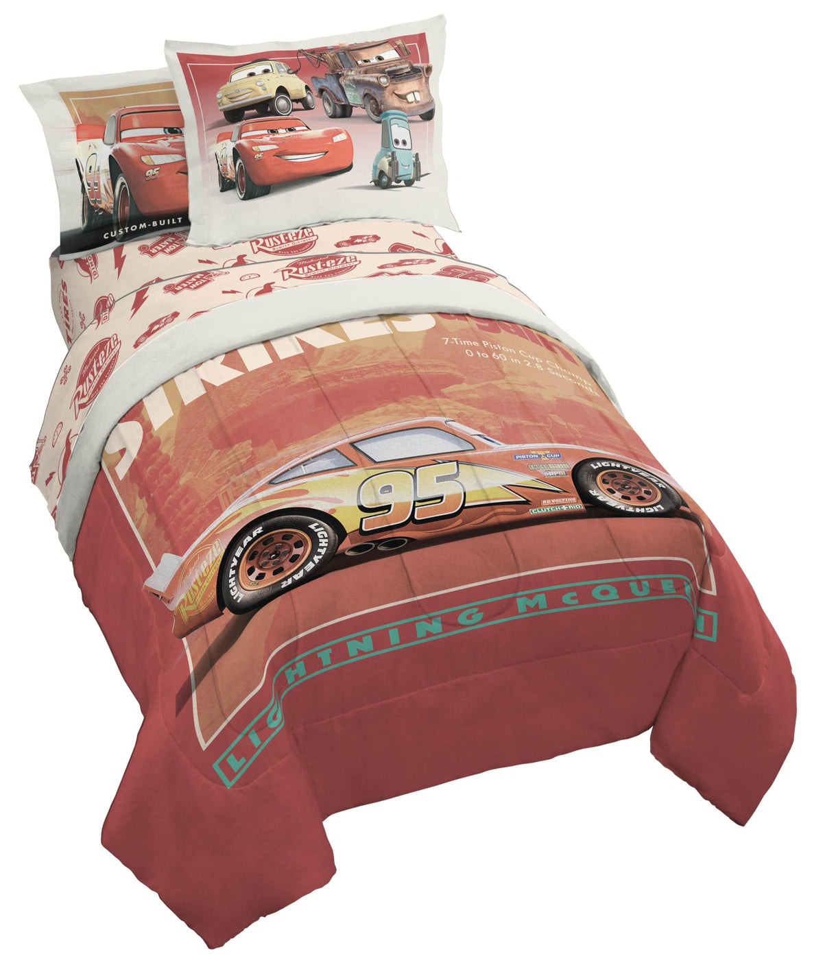 Bluey Bingo Twin Comforter Set 5 Piece Kids Bedding for Girls, Multi