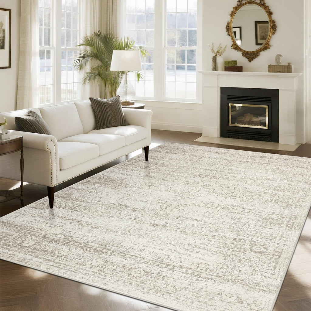 Washable Rugs 8x10 Area Rugs for Living Room,Bedroom,Dining Room Carpet