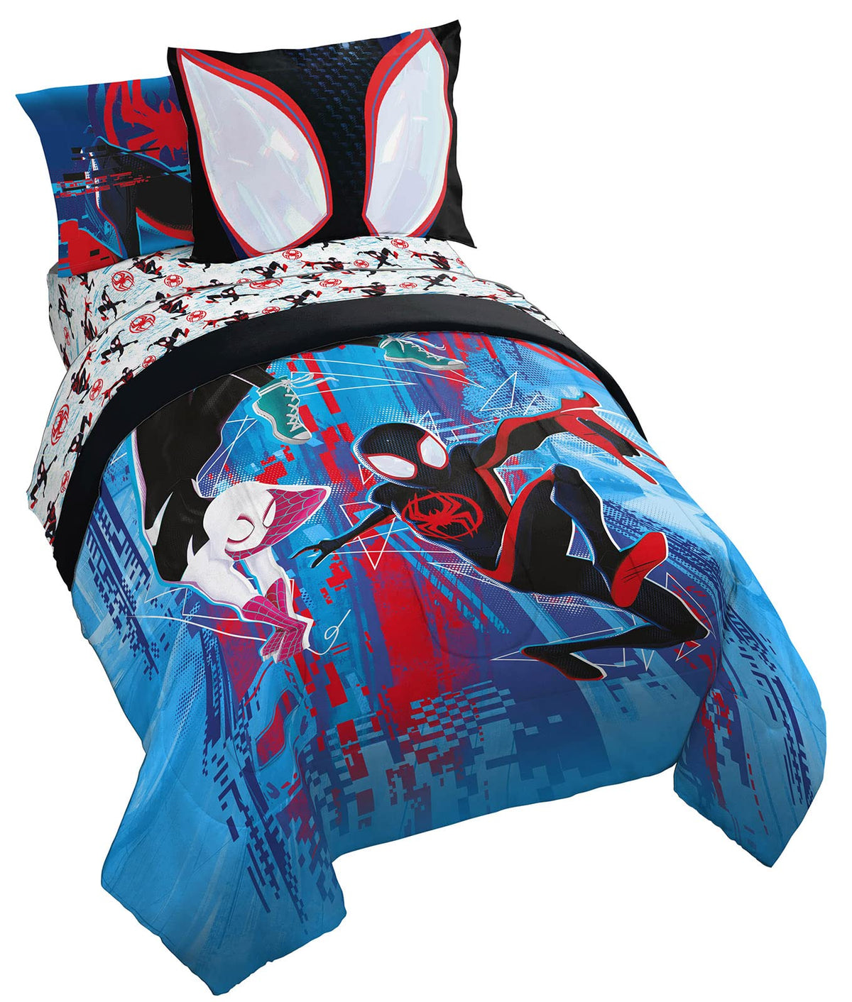 Bluey Bingo Twin Comforter Set 5 Piece Kids Bedding for Girls, Multi