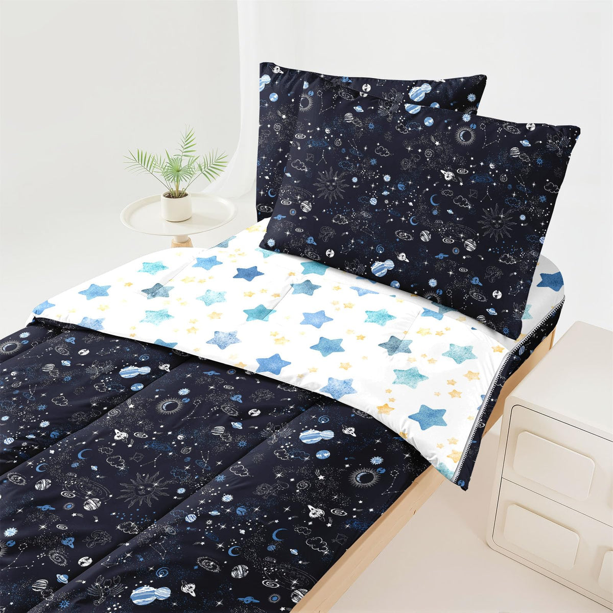 Floral Zipper Bedding Twin Girls Pink Bedding for Girls Flower Comforter All in one Zipper Kids Bedding