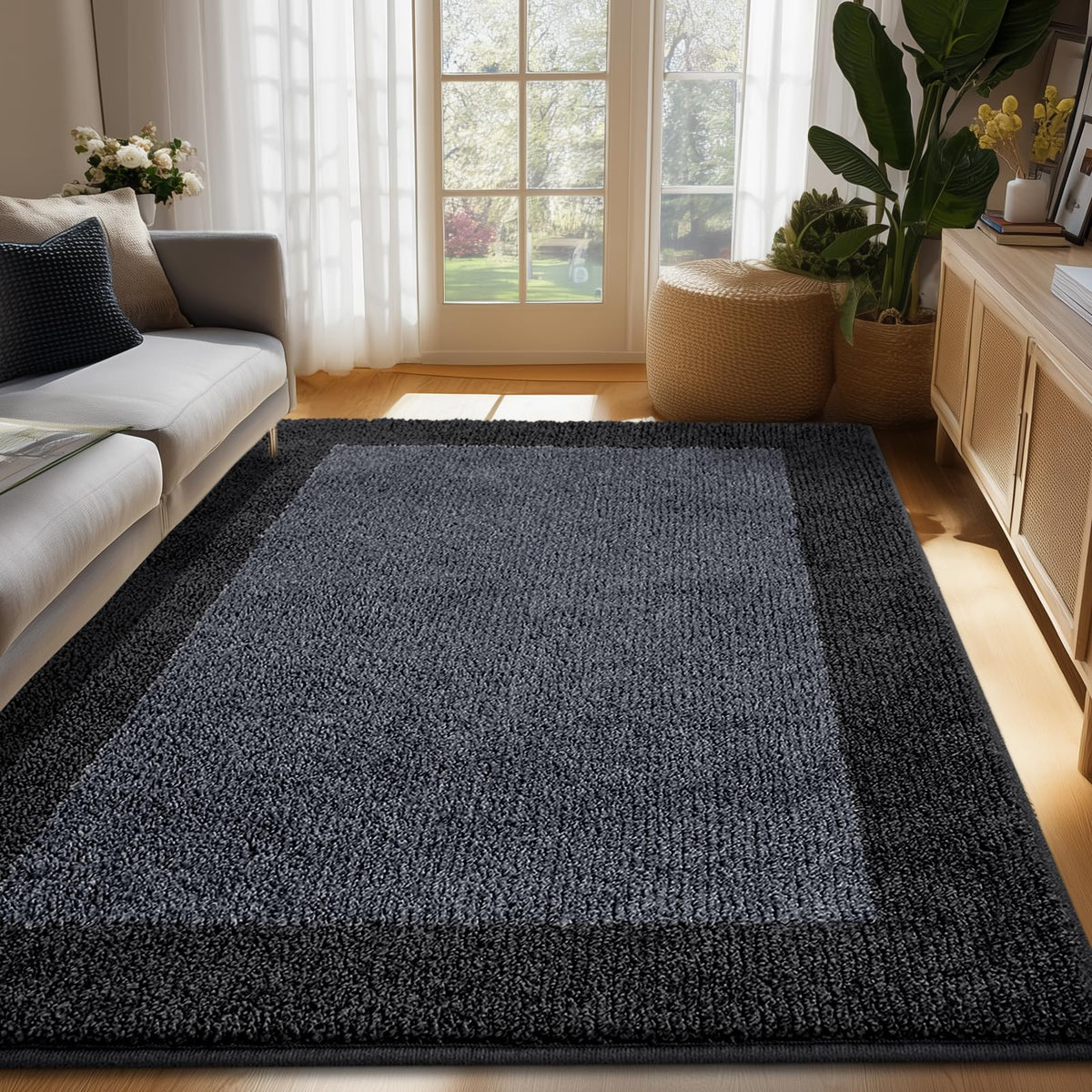 Area Rug 48" x 72", Kitchen Rug for Floor, Bedroom, Roll Packing