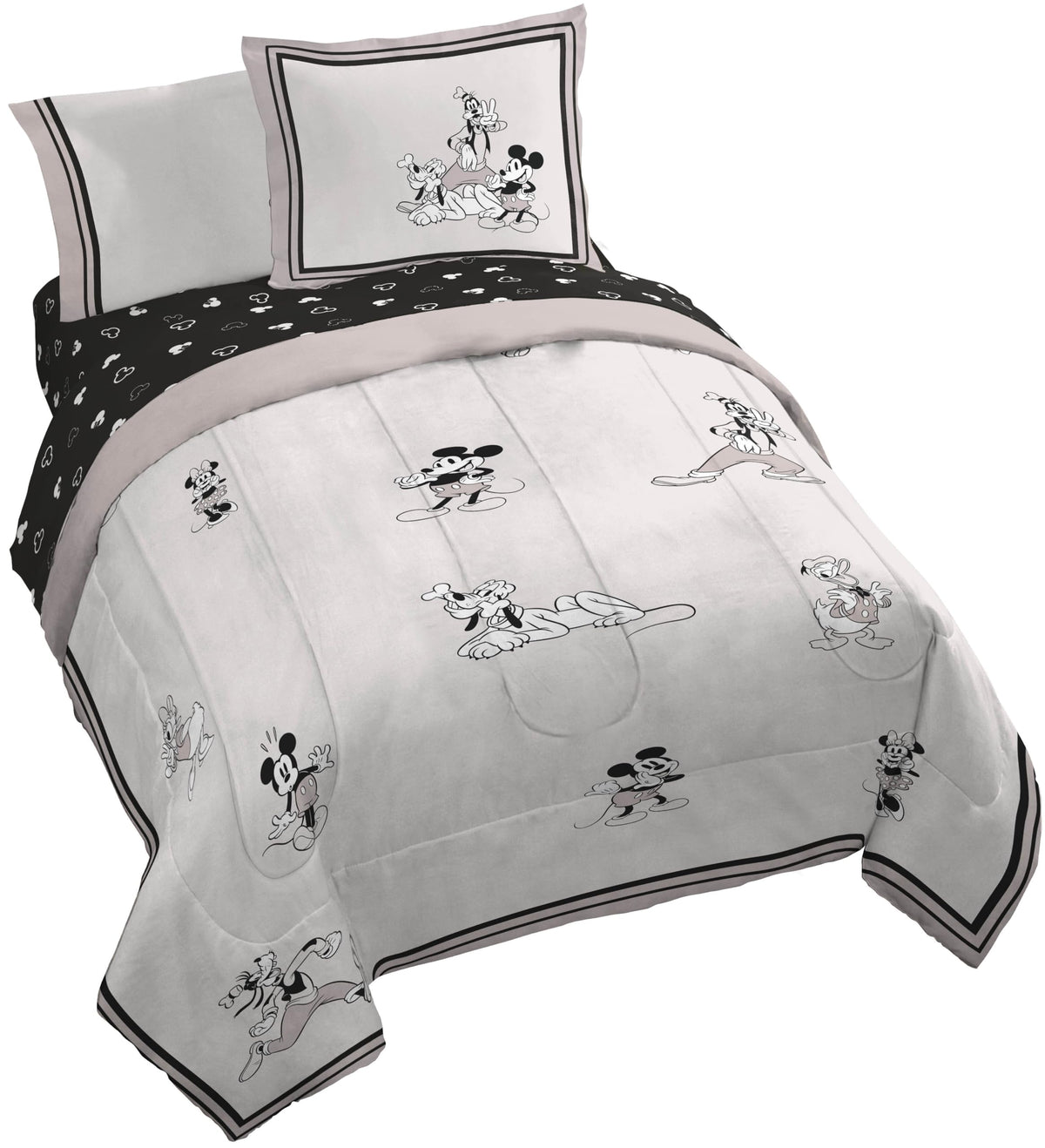 Marvel Spiderman Full Comforter Set 7 Piece Bedding for Boys, Blue