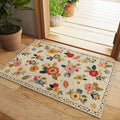 5x7 Area Rug for Living Room: Washable Bedroom Rug Non Slip Low Pile Carpet