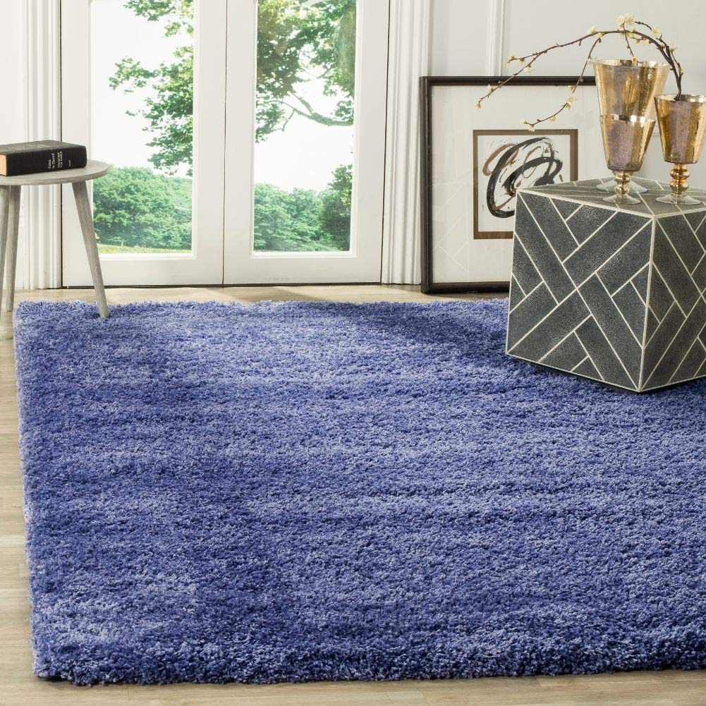 SAFAVIEH Area Rug 4x6 - California Shag Collection - Ivory, Non-Shedding & Easy to Clean, Ultra Plush Thick Pile, Ideal for Living Room, Bedroom, Dining Space (SG151-1212)