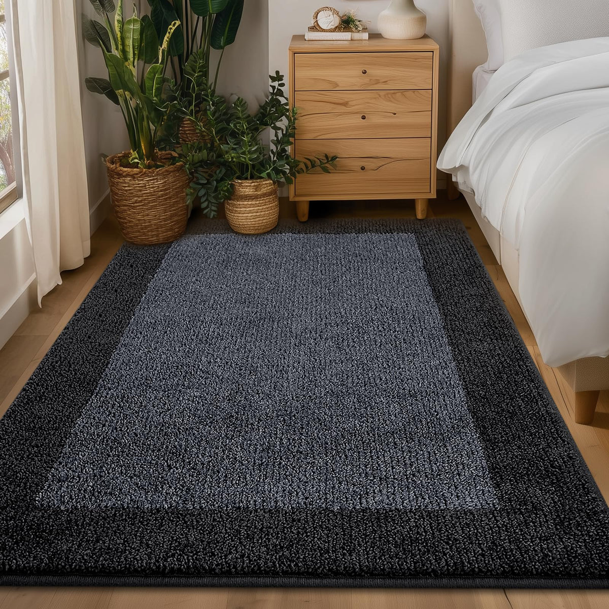 Area Rug 48" x 72", Kitchen Rug for Floor, Bedroom, Roll Packing
